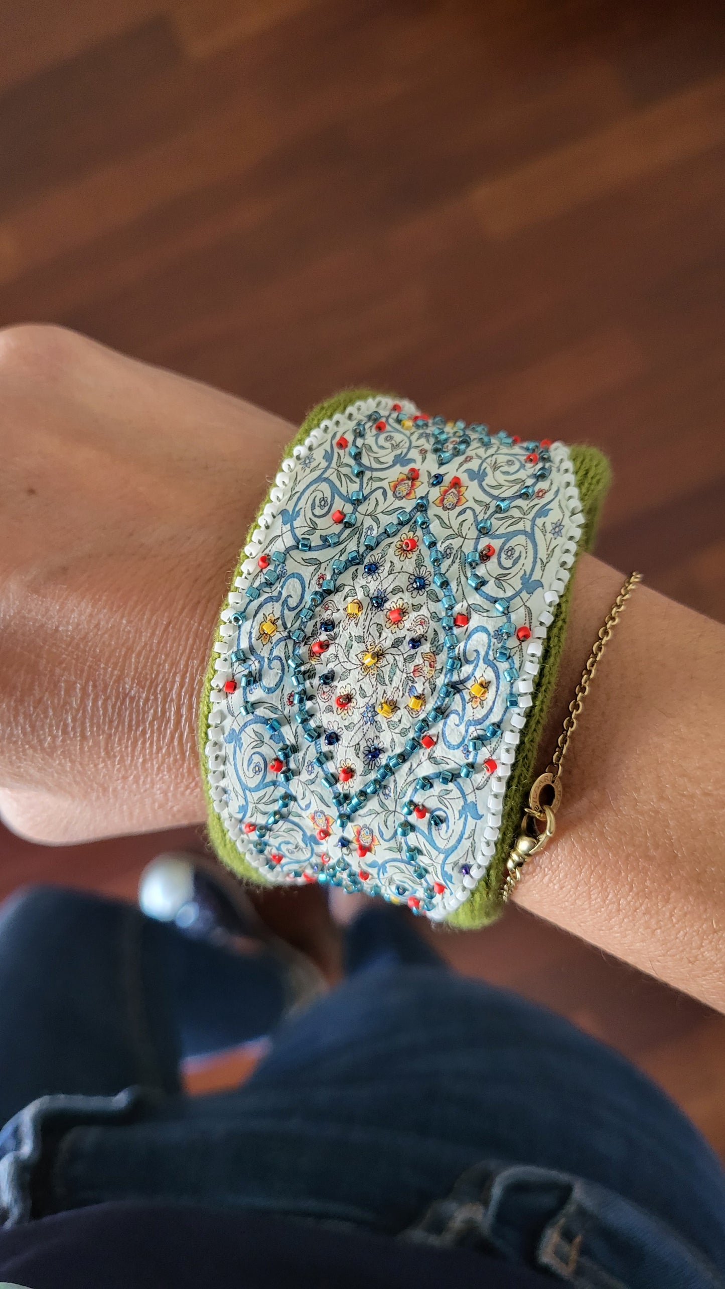 BRACCIALE Arabesque in cashmere
