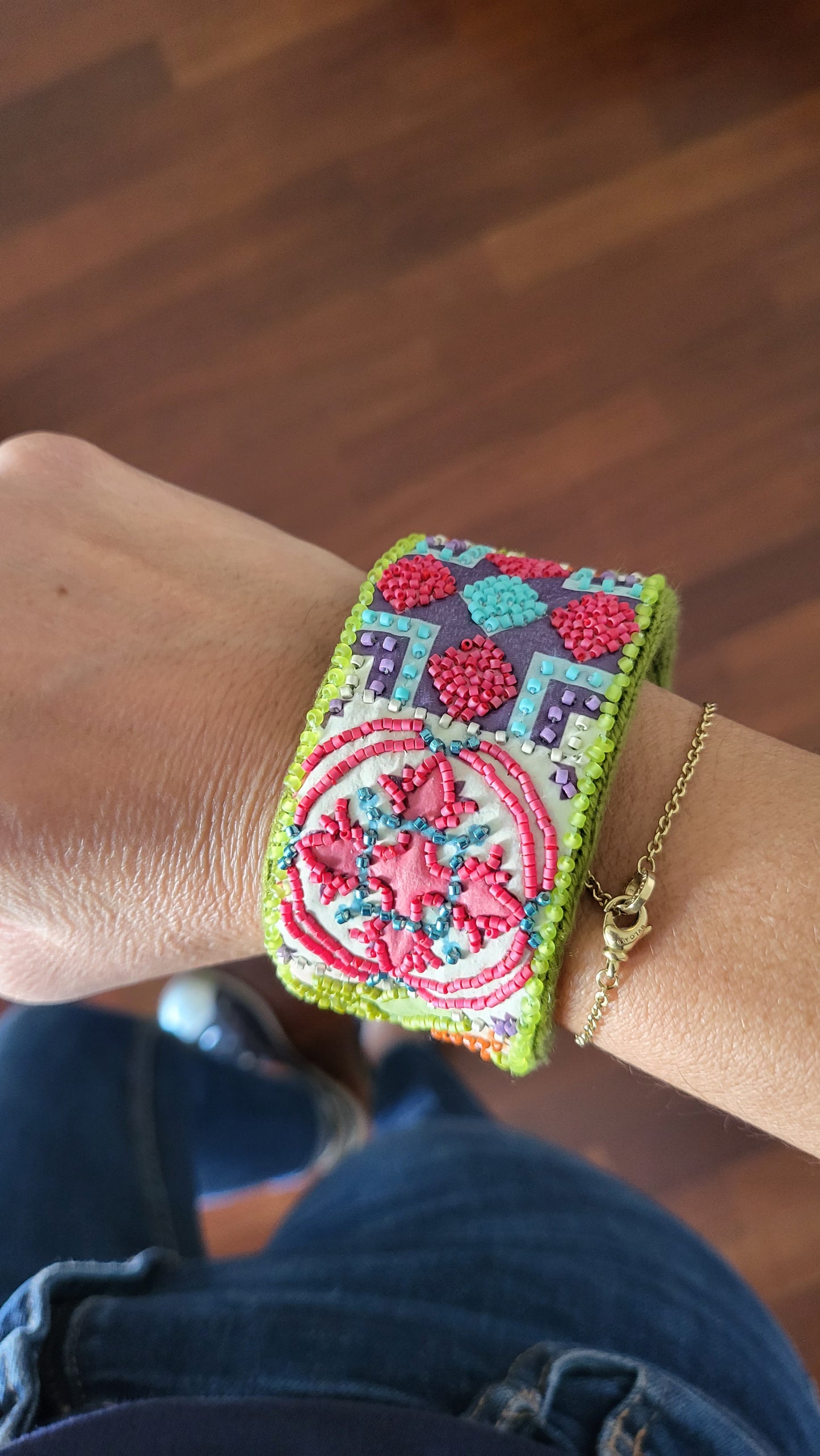 BRACCIALE Arabesque in cashmere