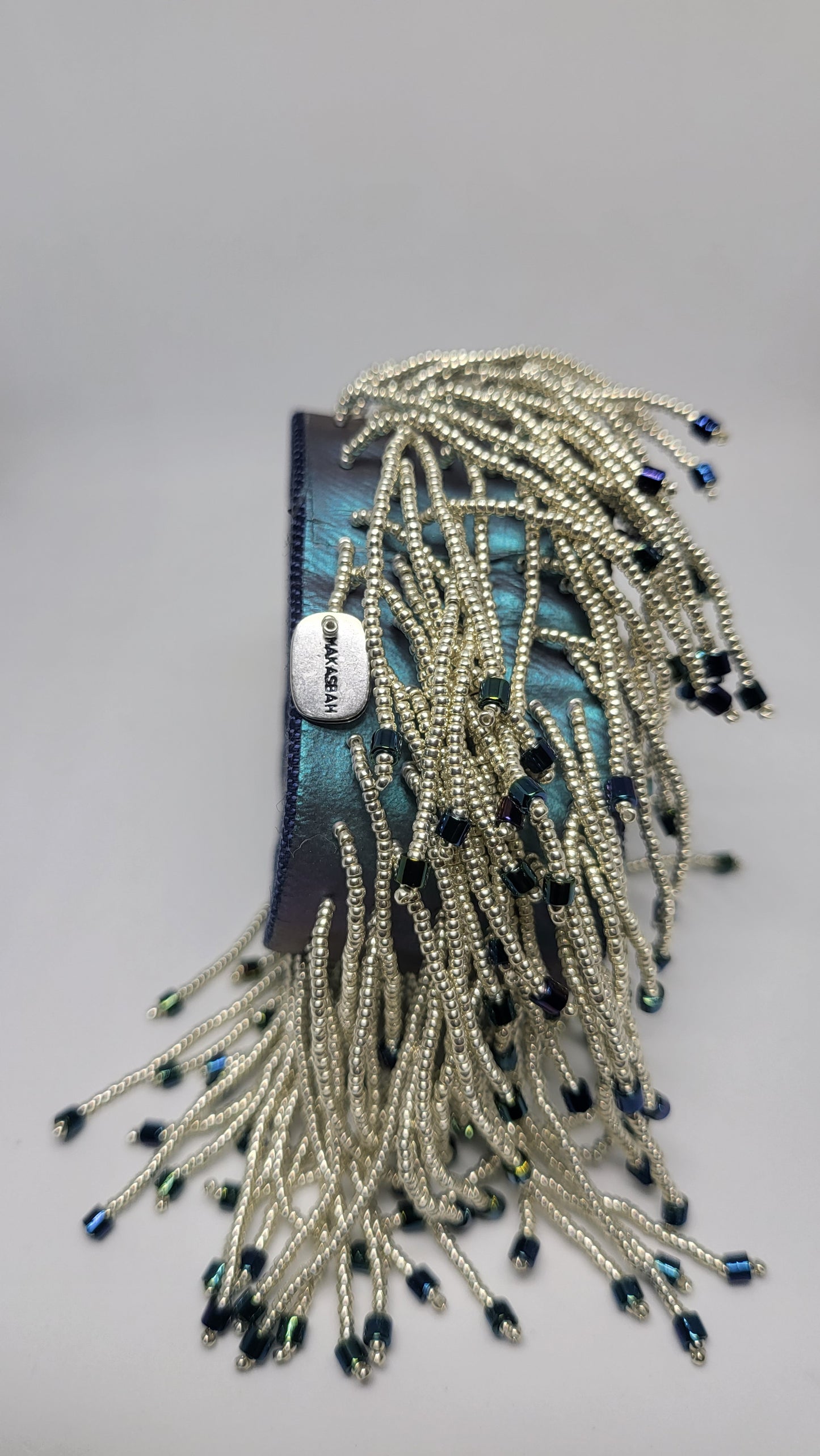 Beaded fringe bracelet