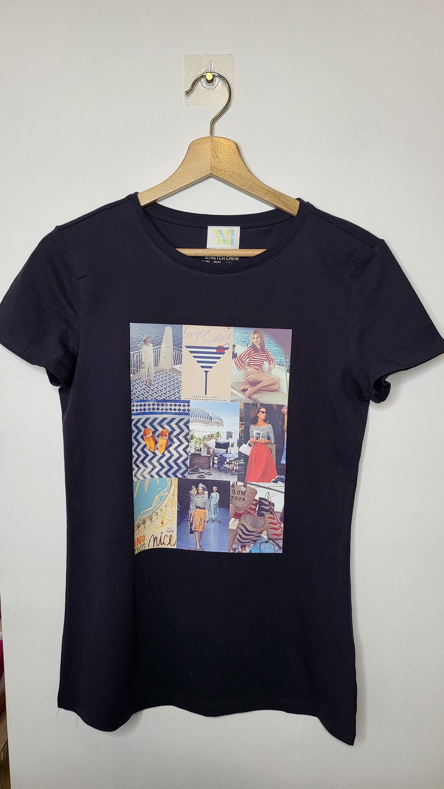 Blue T-shirt "NICE"