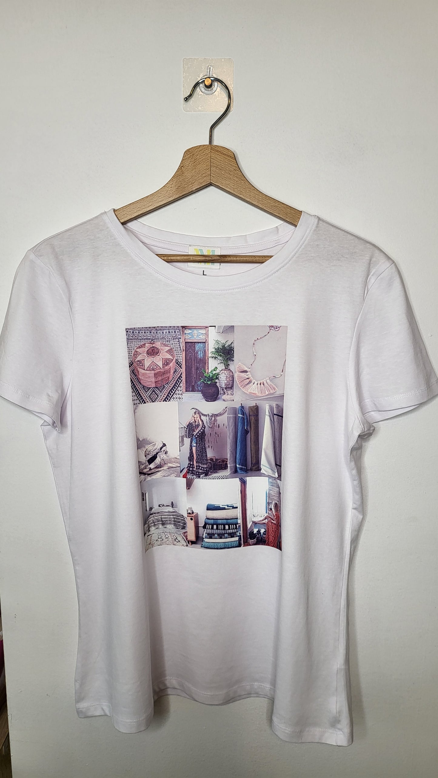 White t-shirt "STYLE ARABESQUE"