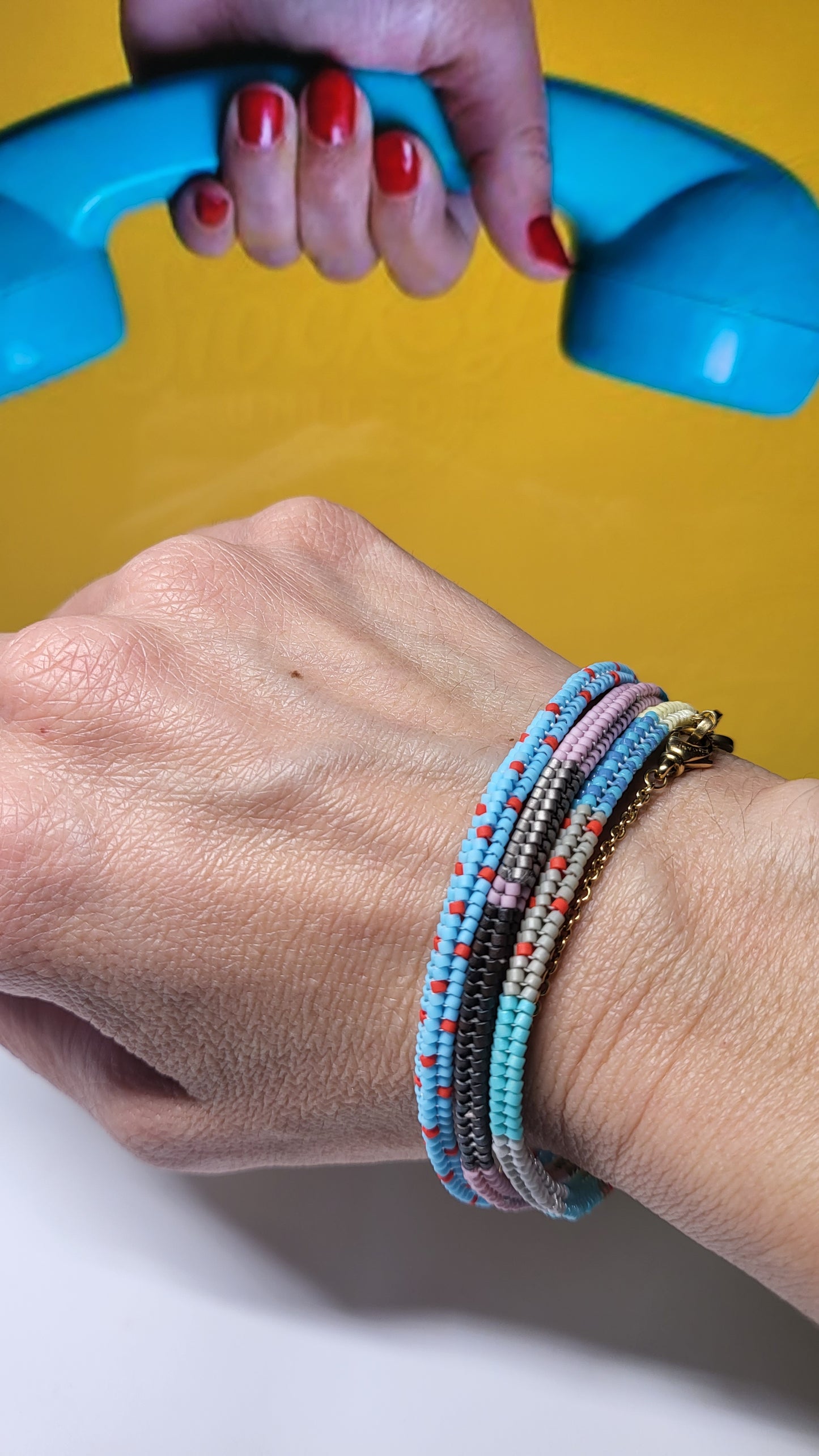 BRACELET À POIS
