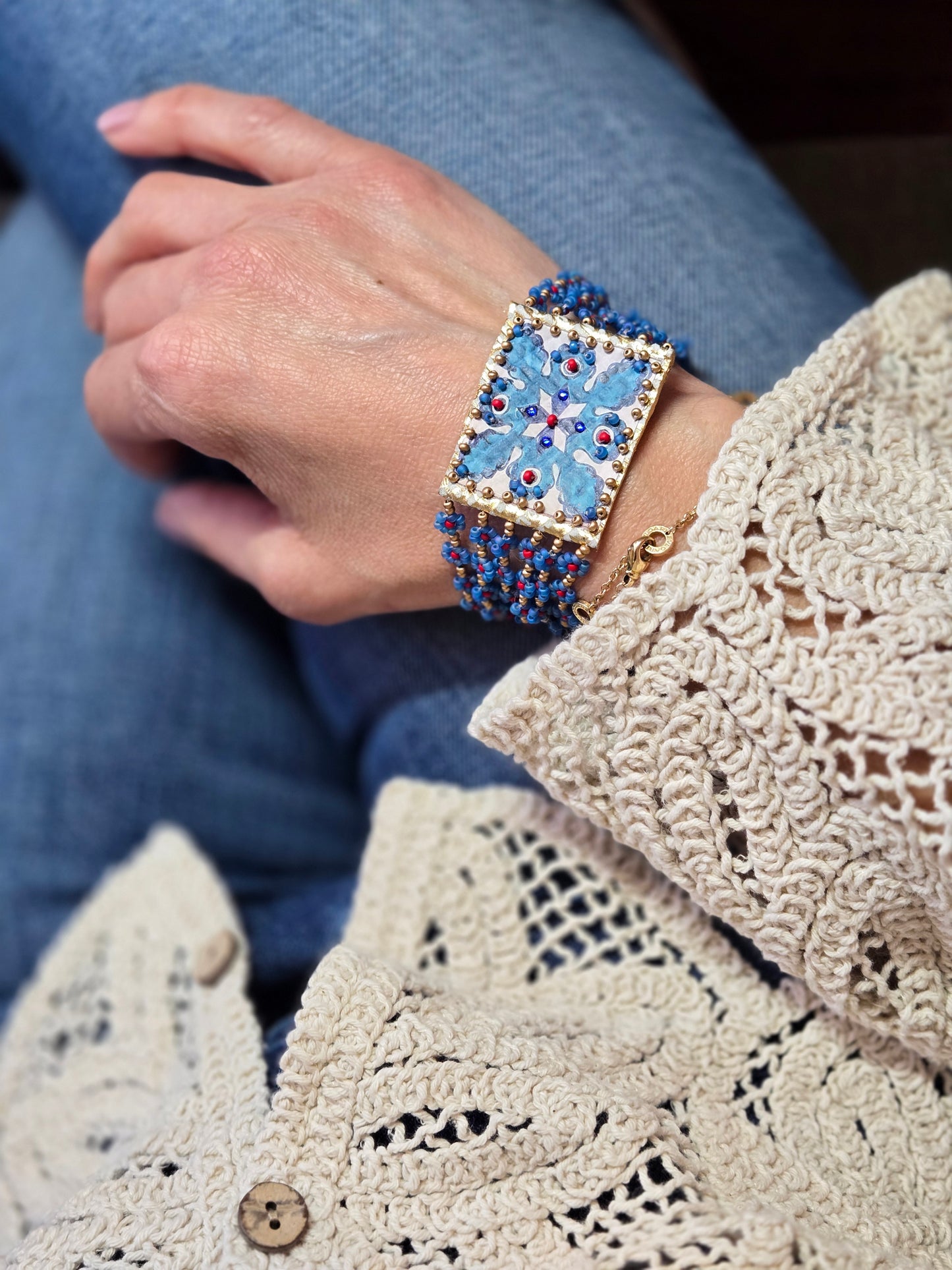 Handcrafted Bracelets Inspired by Algerian Zellige