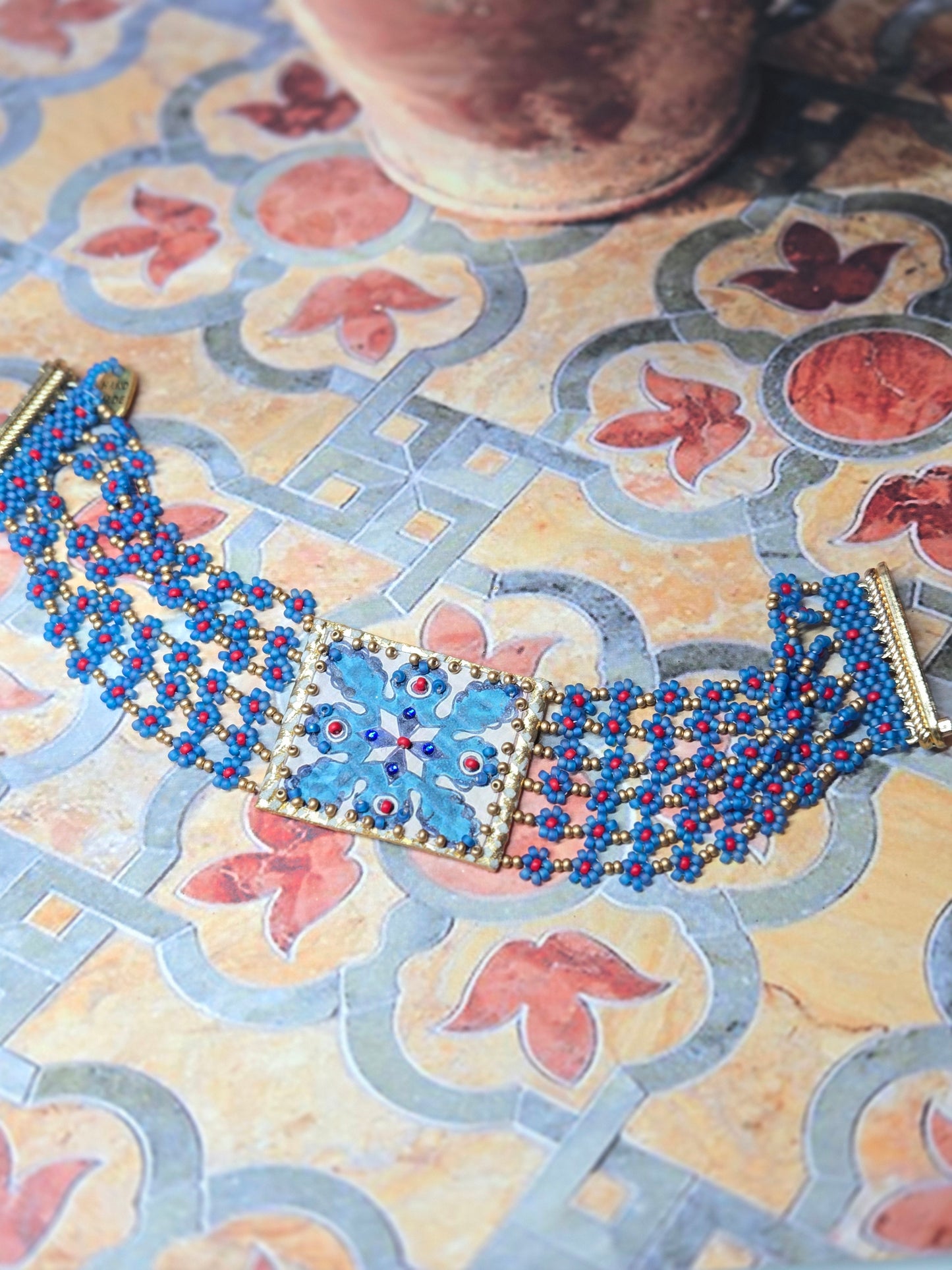 Handcrafted Bracelets Inspired by Algerian Zellige