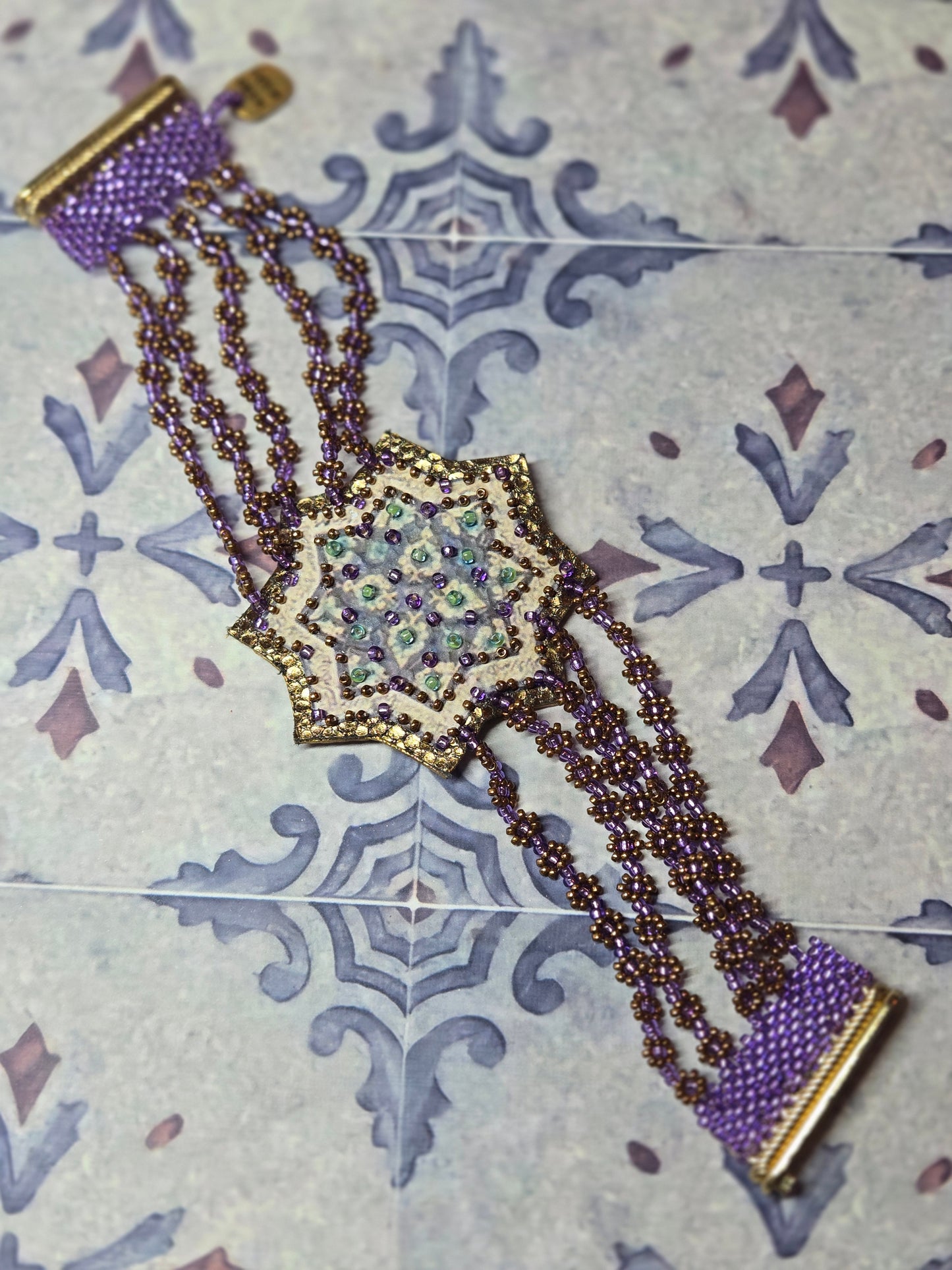 Handcrafted Bracelets Inspired by Algerian Zellige