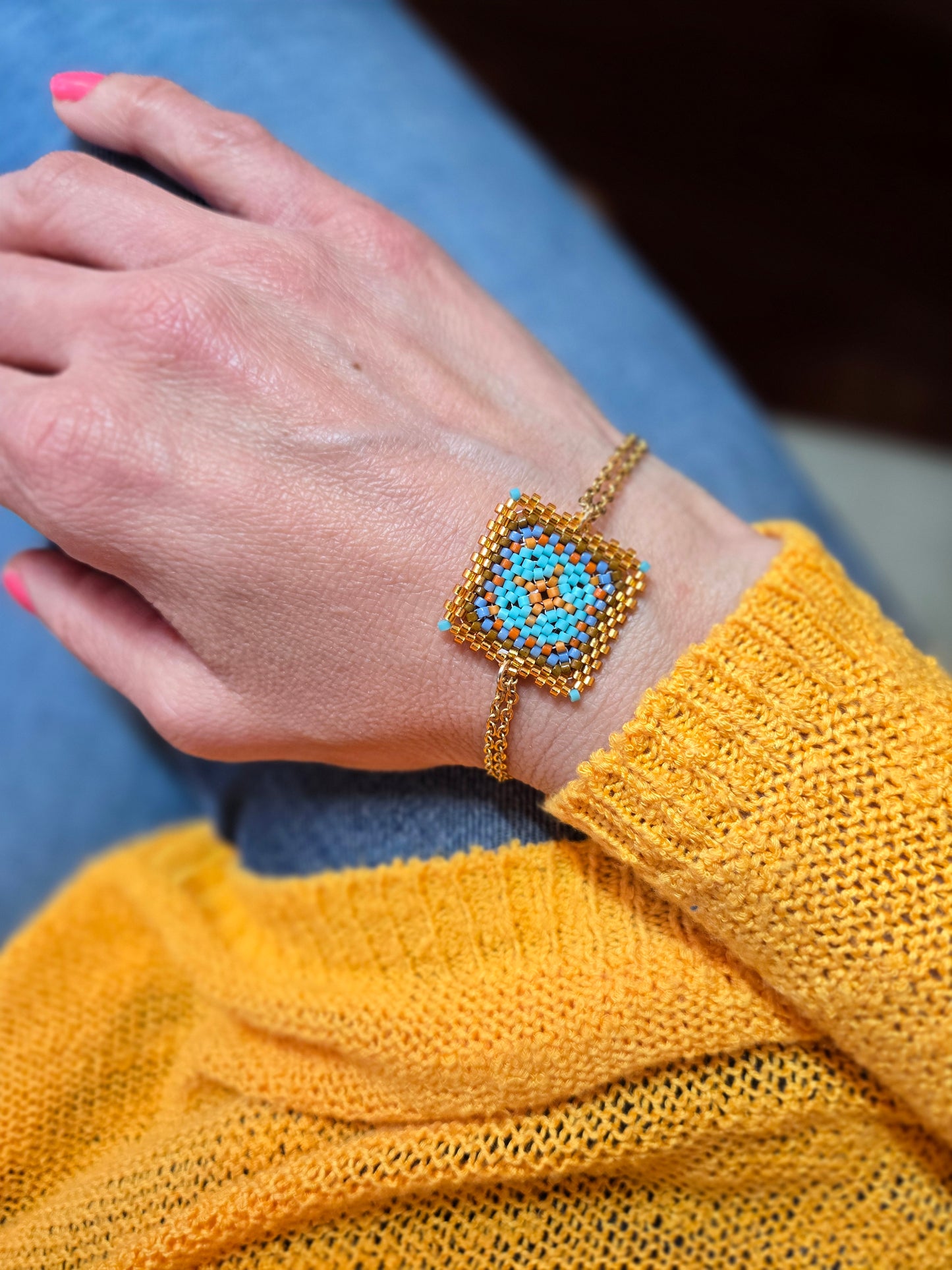 Bracciale in style Mosaico Arabesco