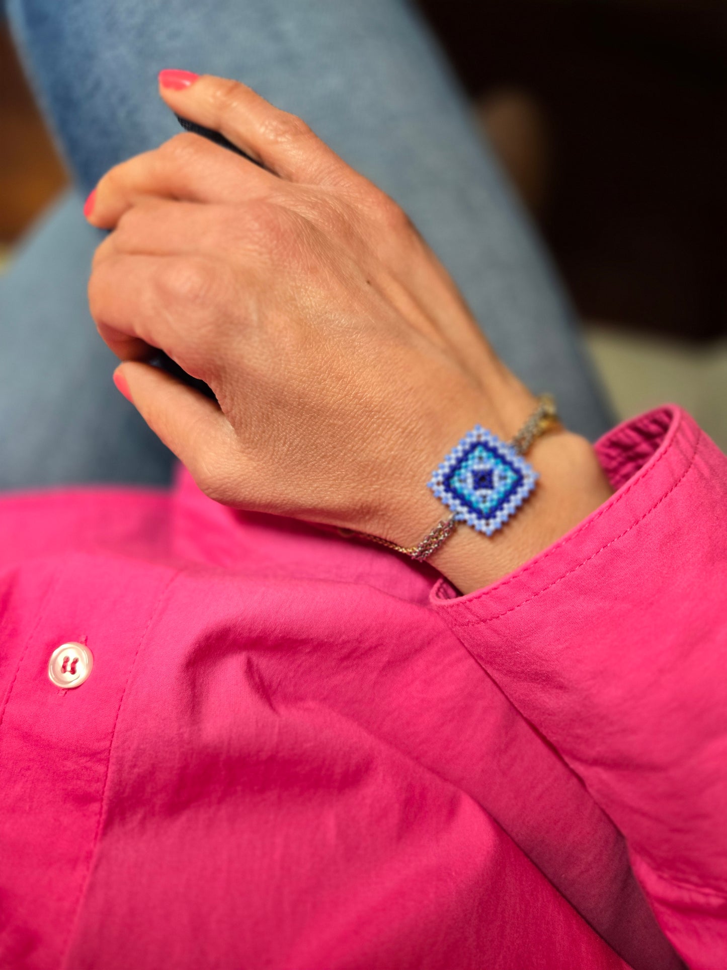Bracciale in style Mosaico Arabesco