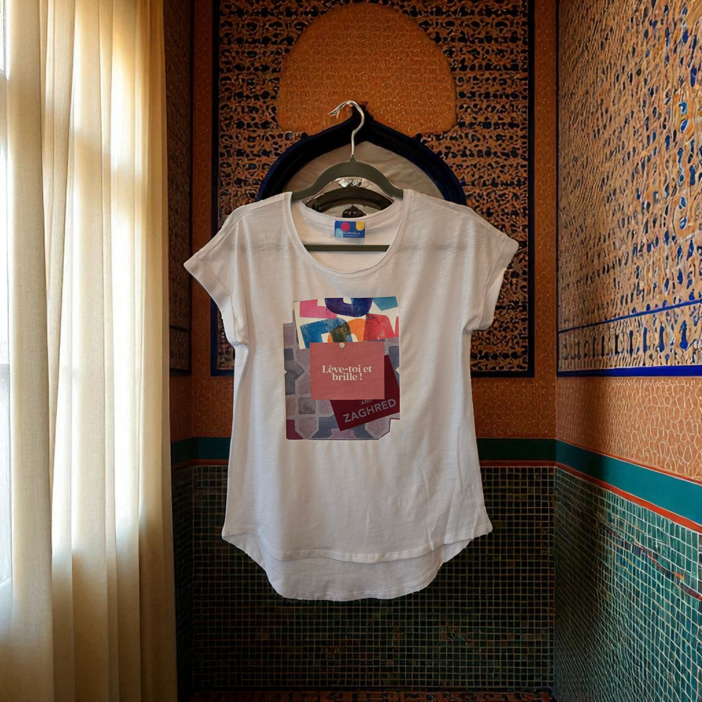 T-shirt che parla per te "Orgoglio e Spirito Algerino"
