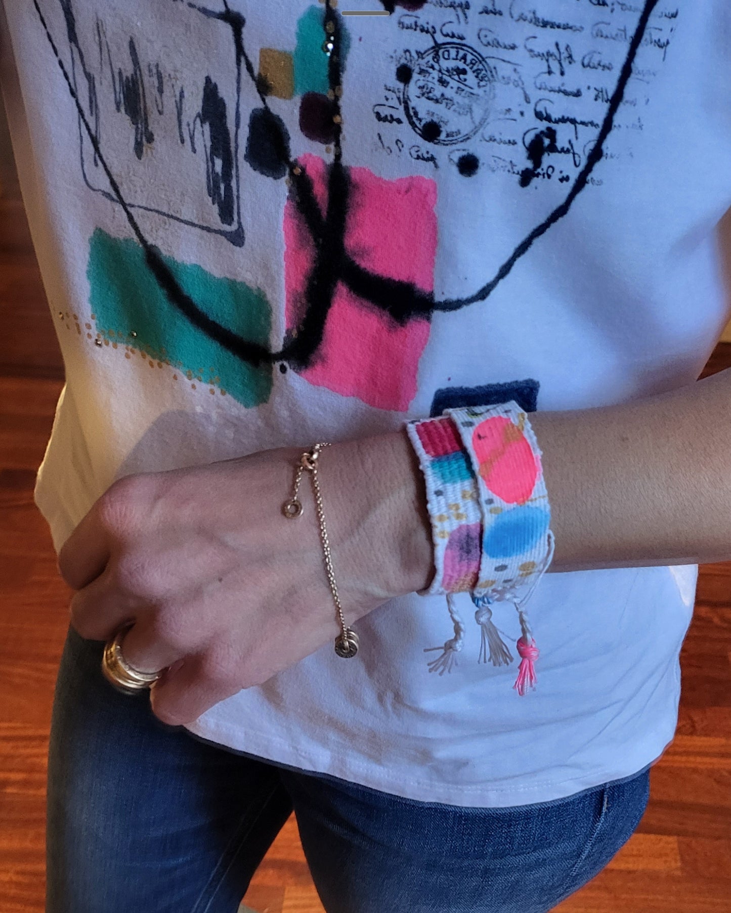 Bracelet tissé à la main VIVACI