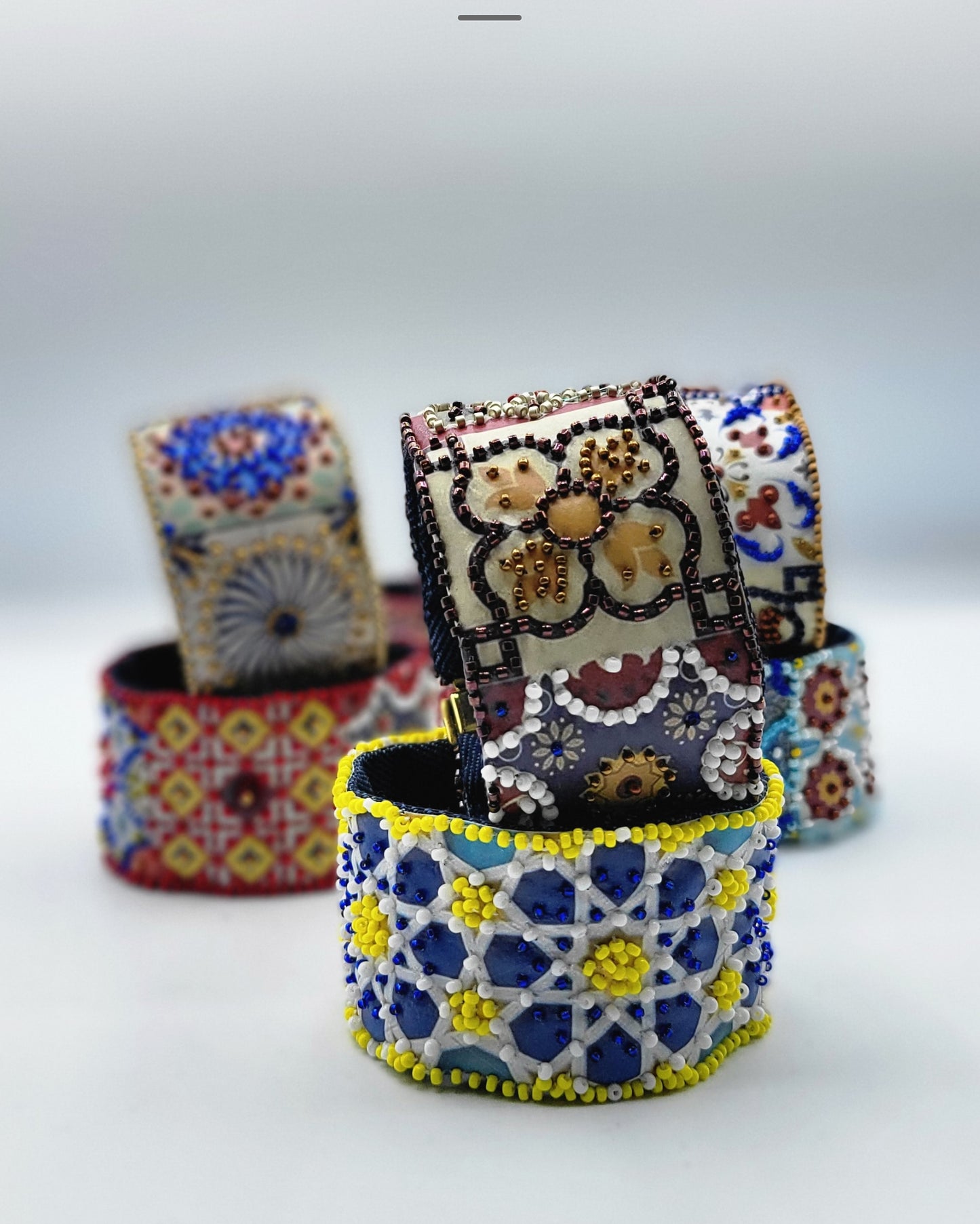 Bracelet Arabesque Marron