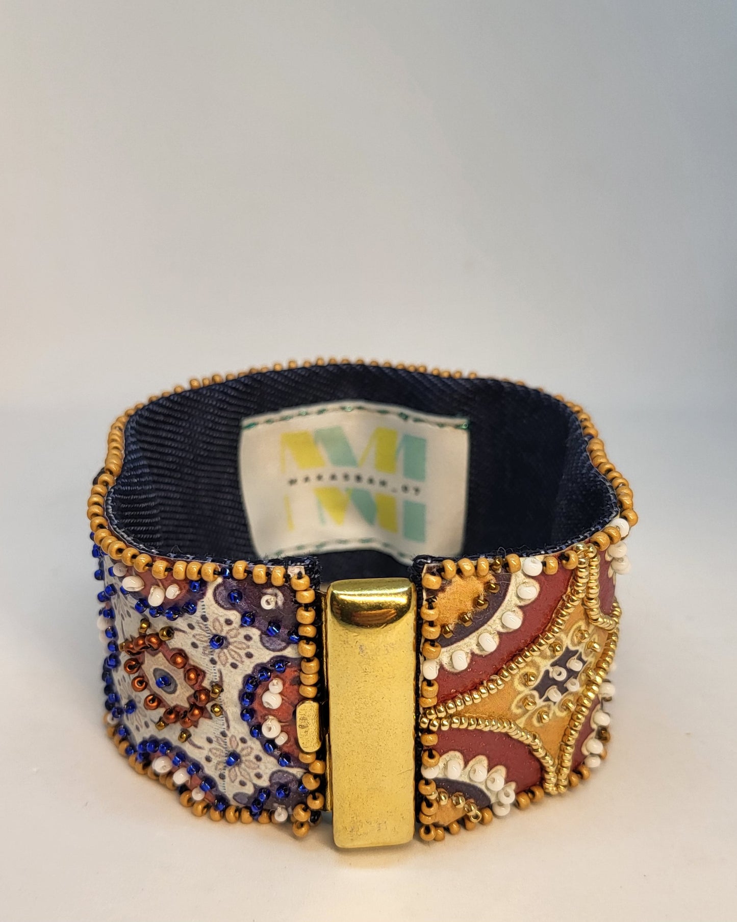 Bracelet Arabesque Marron