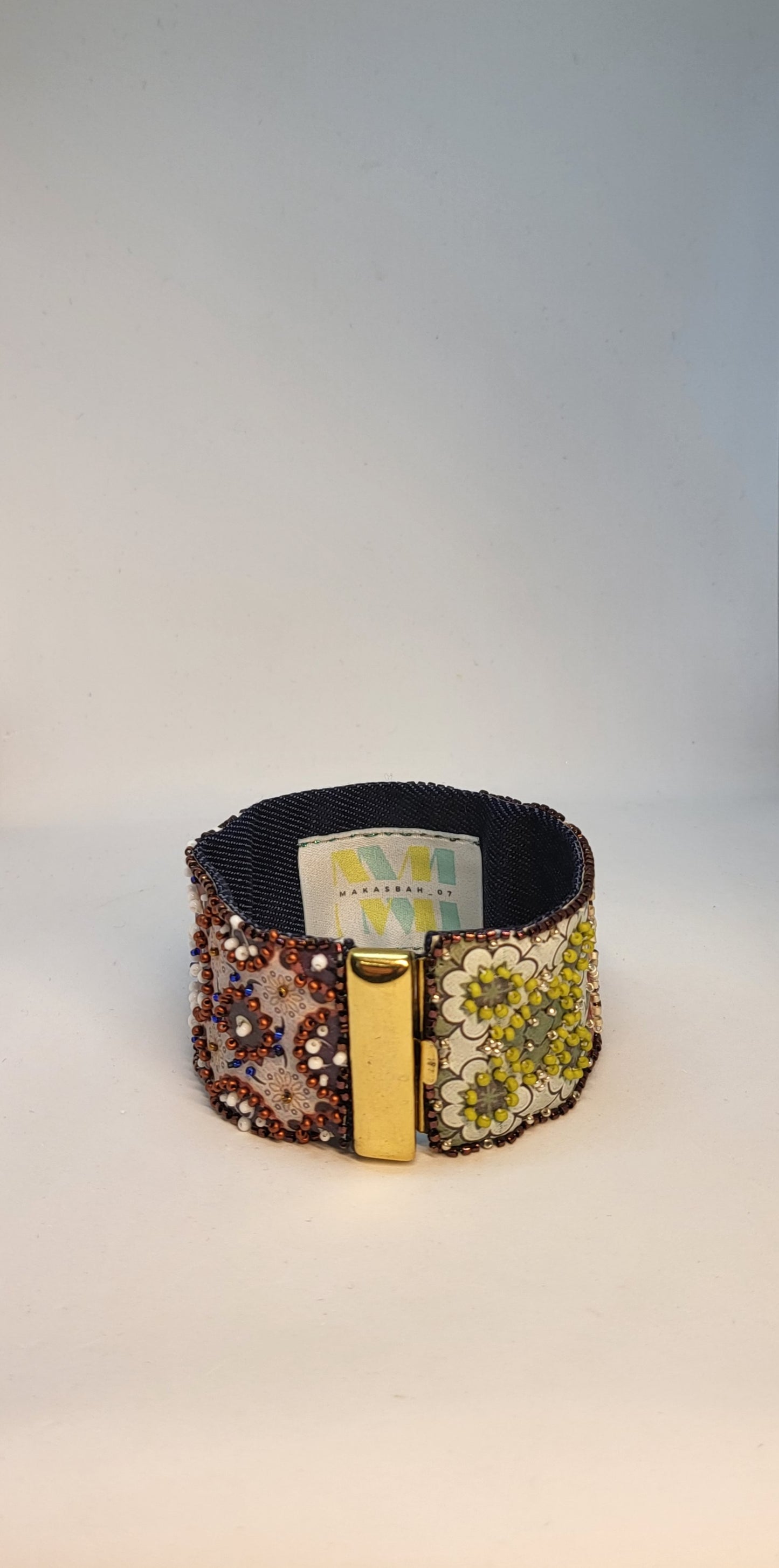 Bracelet Arabesque Marron