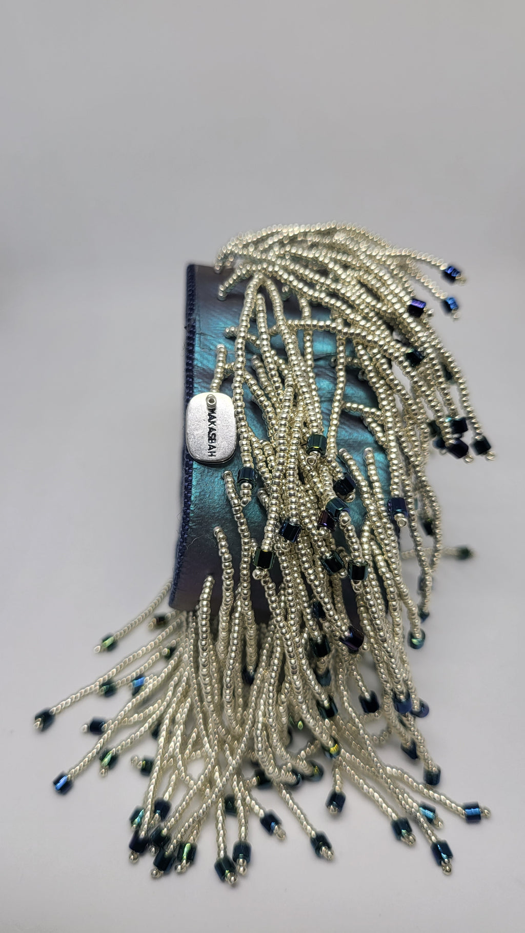 BRACELET with beaded fringes