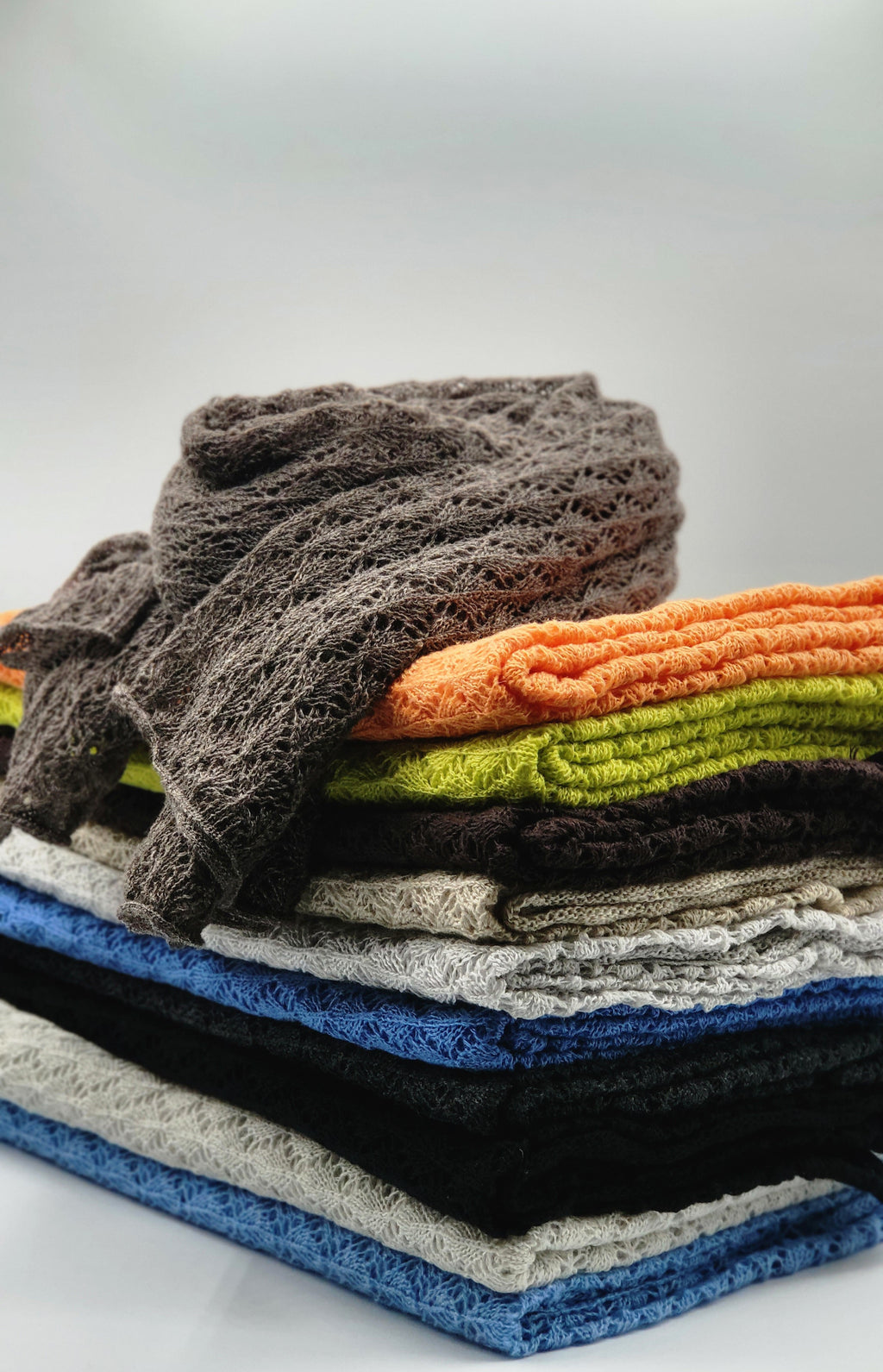 SCIARPA - in cashmere traforata