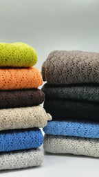 SCIARPA - in cashmere traforata