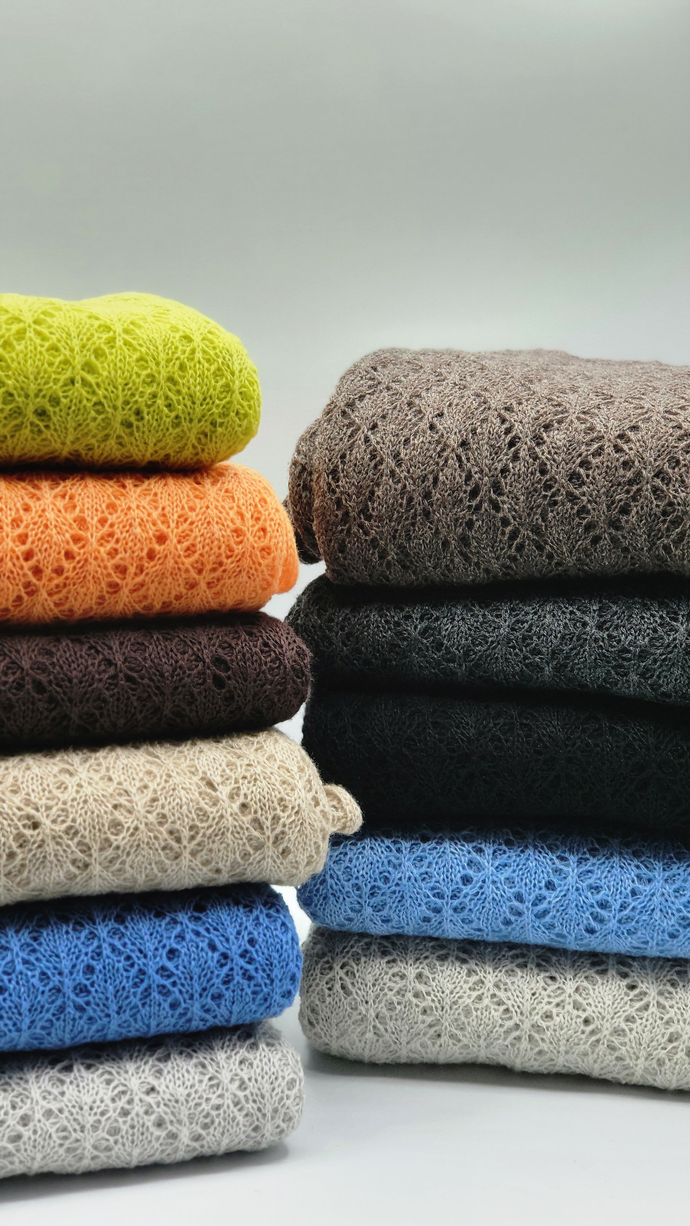 SCIARPA - in cashmere traforata