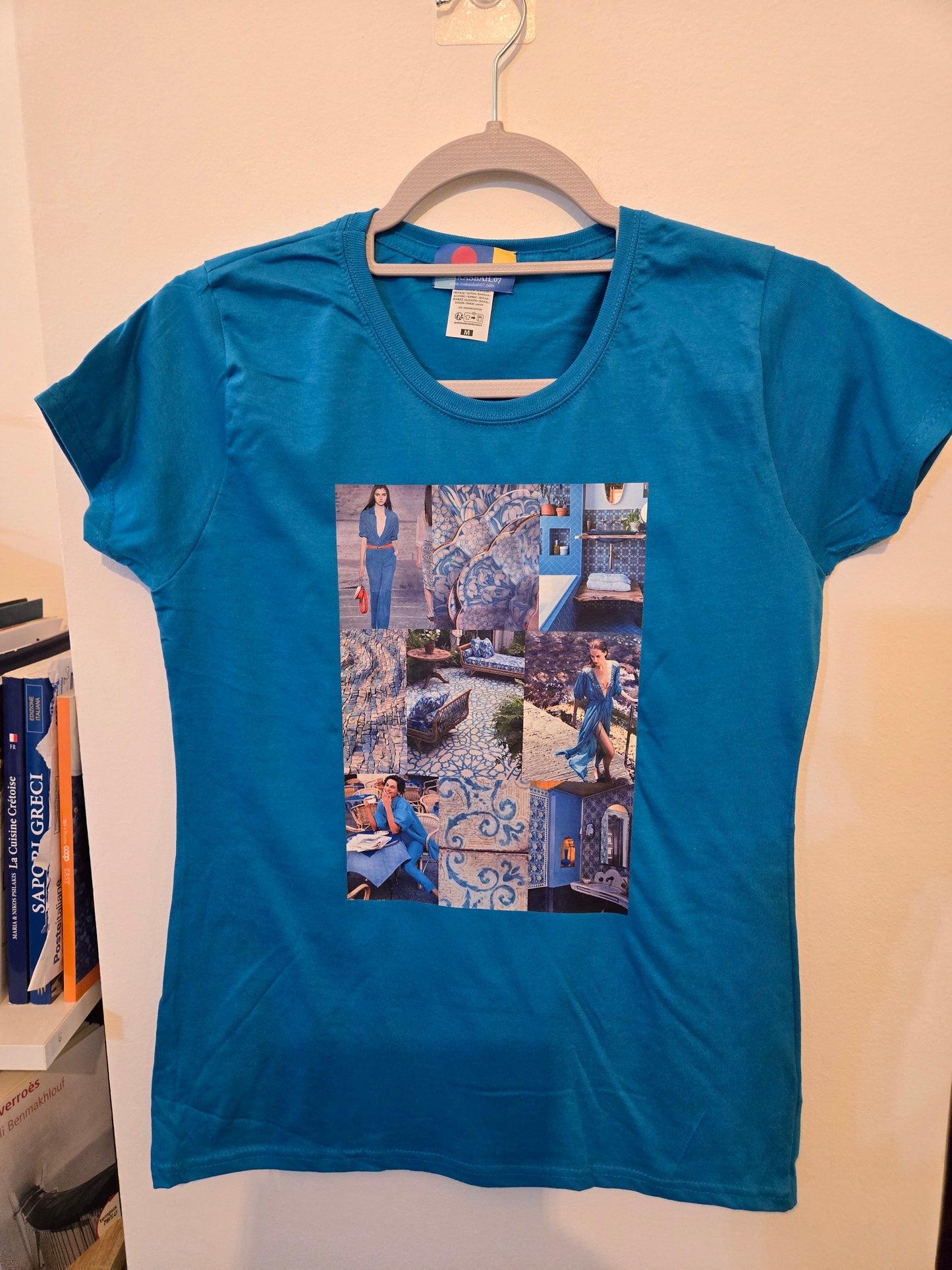 T-shirt ethnique « Voyagez avec style et imagination »