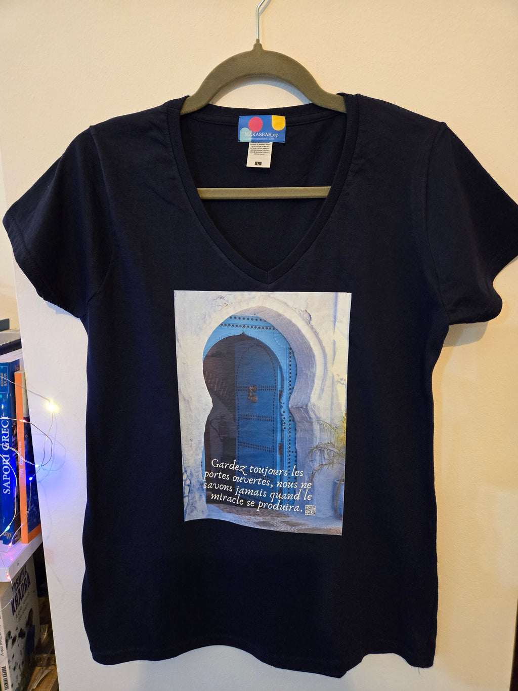 T-SHIRT - Gardez toujours les porte ouvertes, nous ne savons jamais Quand le miracle se produira!