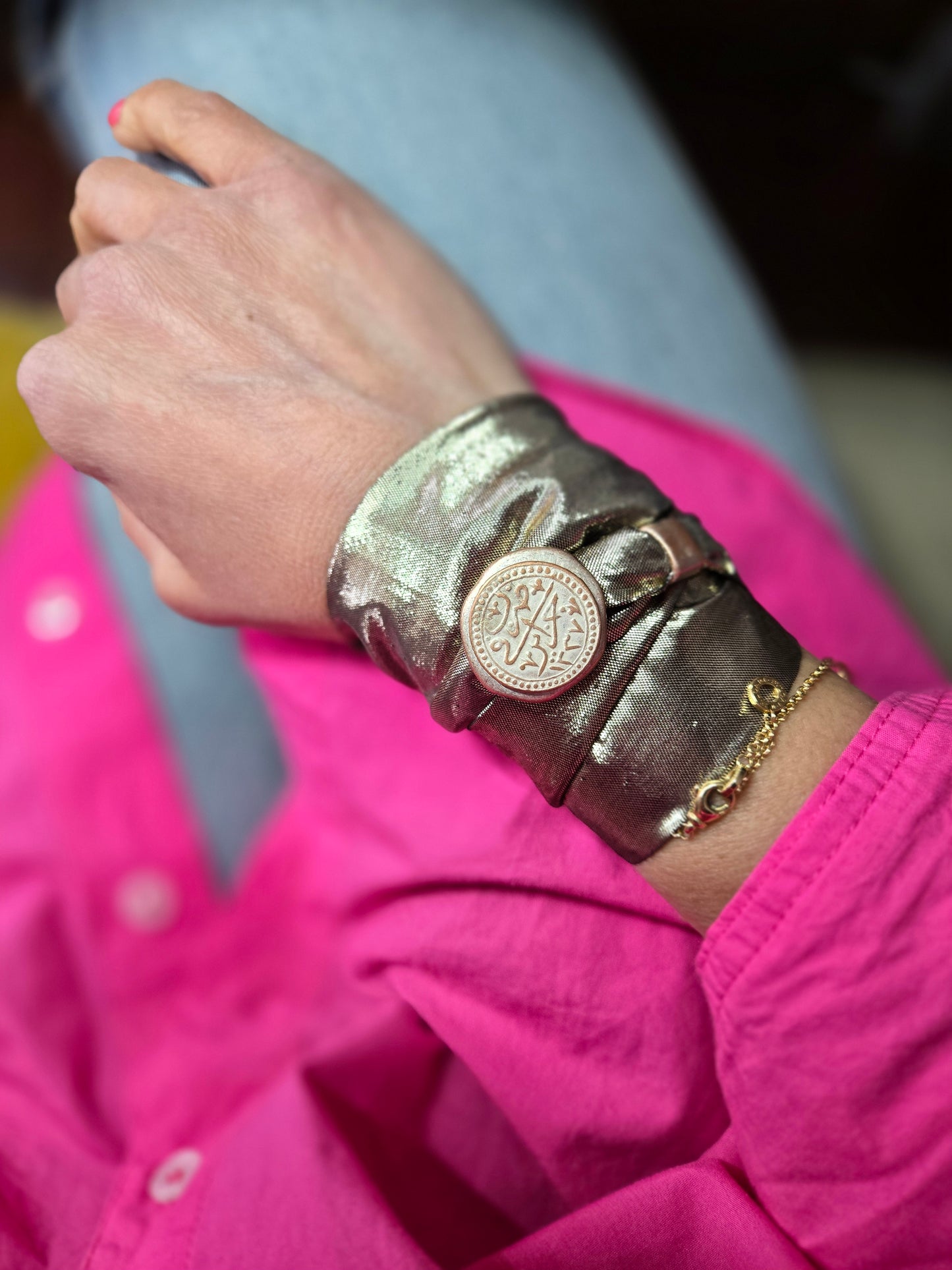💠Bracciale Algerino  in Moneta di Sultan Mahmud Khan 🌸