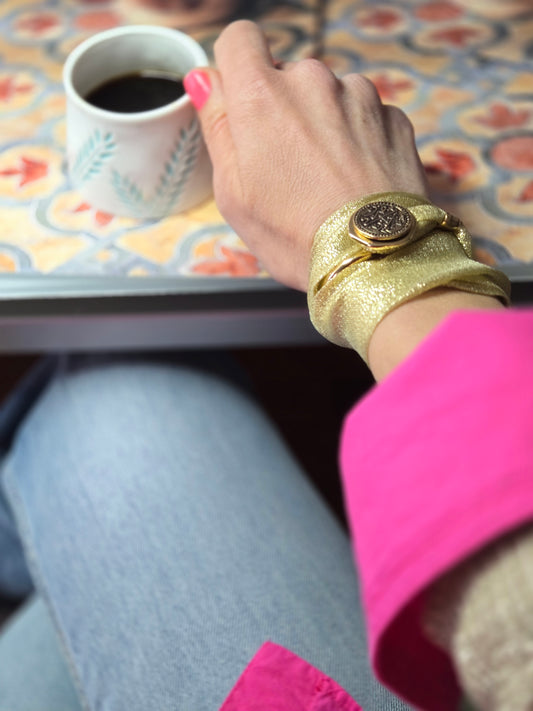 💠Bracciale Algerino  in Moneta di Sultan Mahmud Khan 🌸