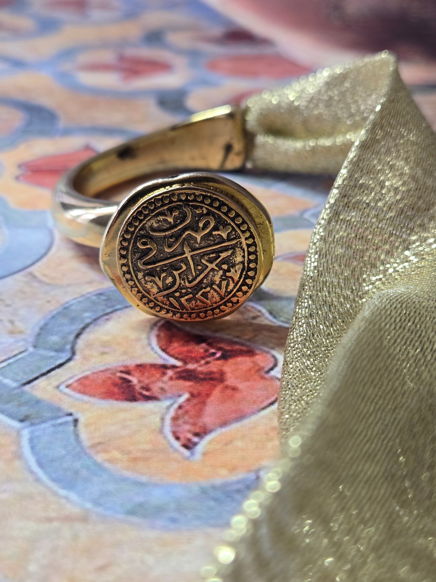 💠Bracciale Algerino  in Moneta di Sultan Mahmud Khan 🌸