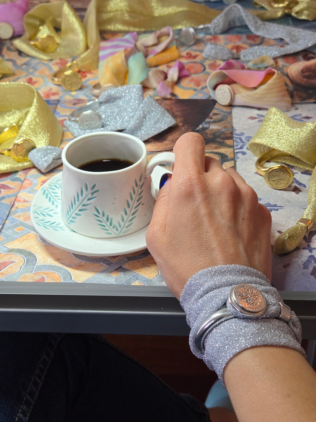 BRACCIALE 💠Algerino  in Moneta di Sultan Mahmud Khan 🌸