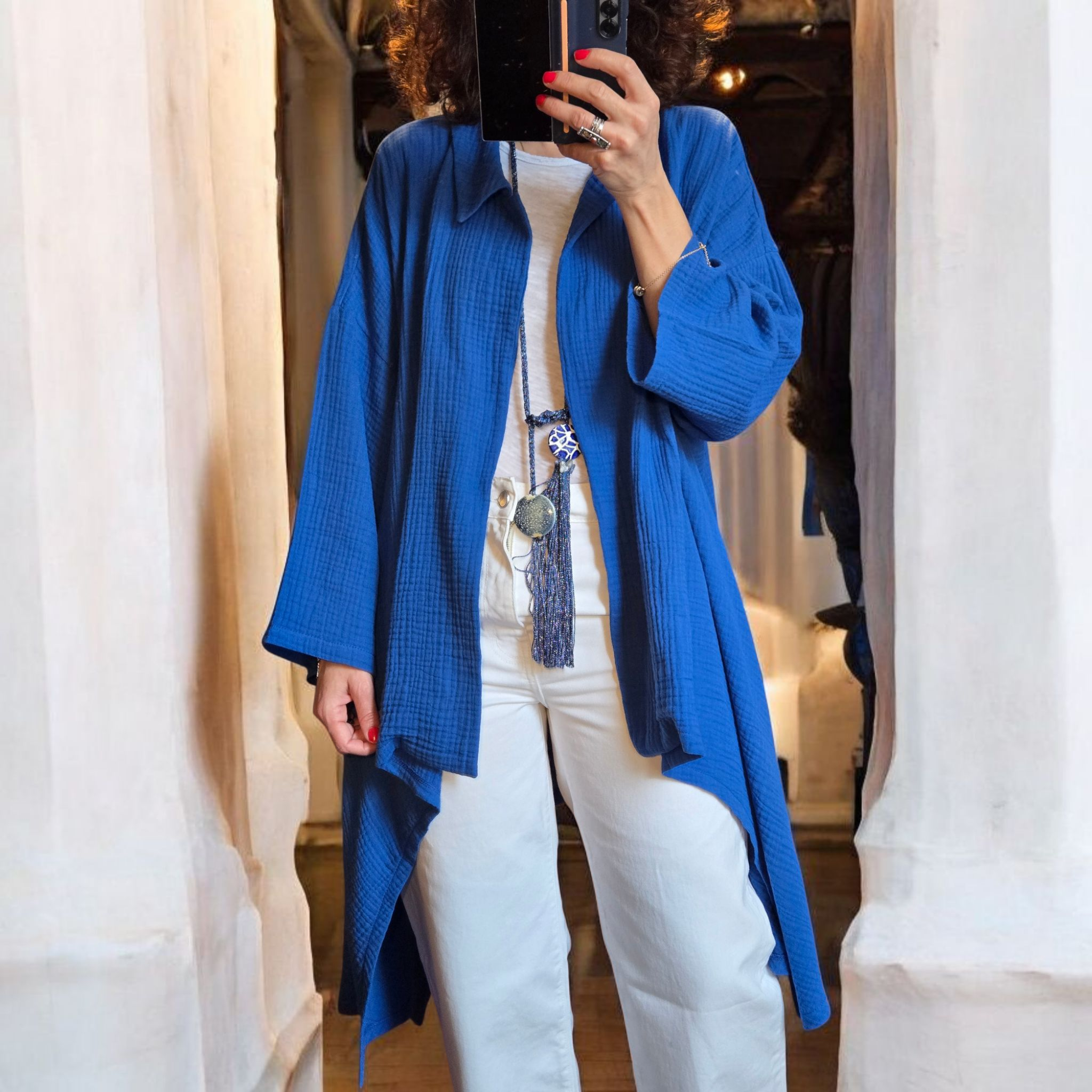 SPOLVERINO Donna in Cotone – Taglia Unica, 3 Colori