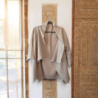 STOLA con Maniche in Cotone Leggero