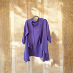 STOLA con Maniche in Cotone Leggero