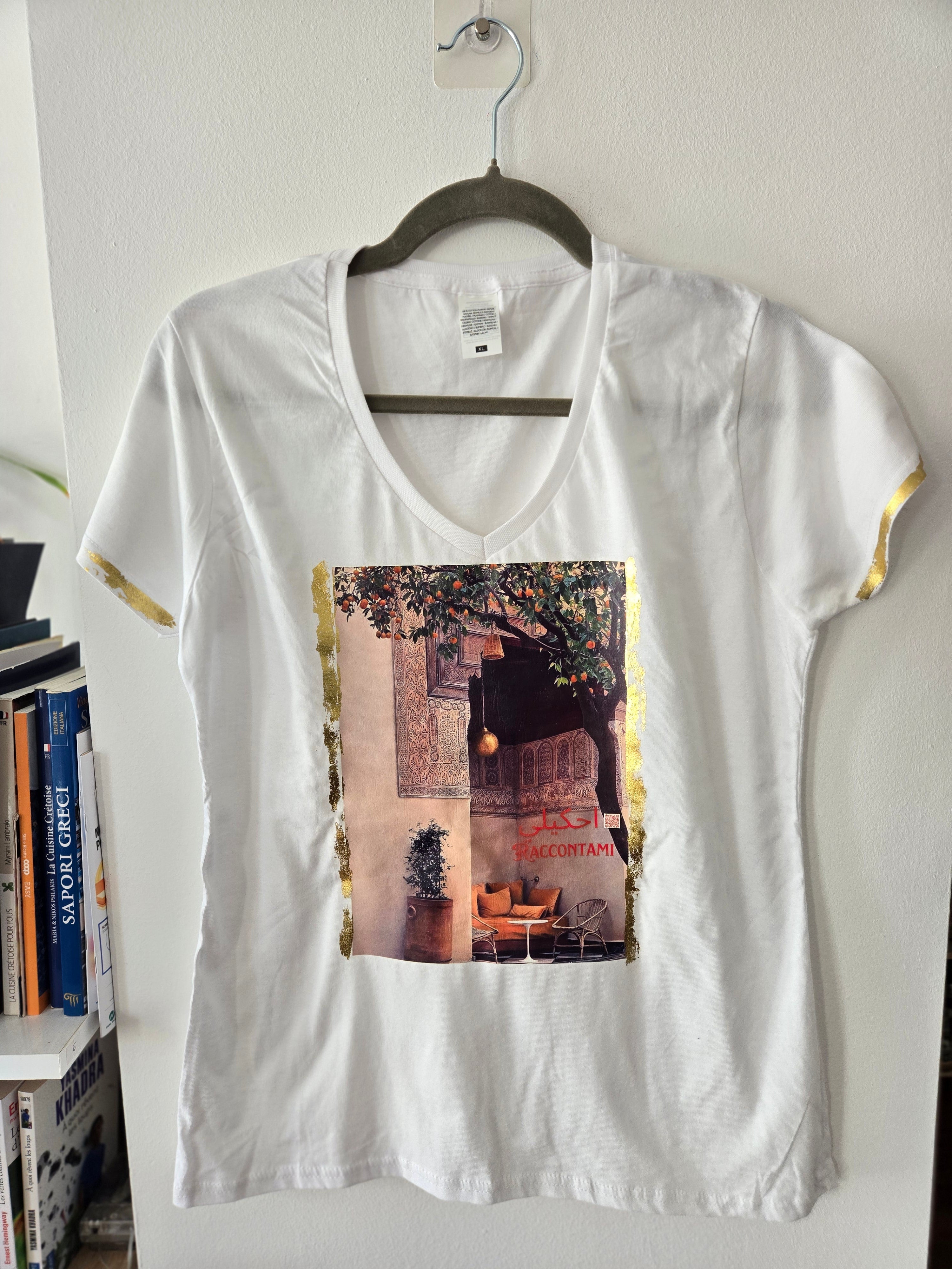 T-SHIRT Raccontami ( احكيلي)