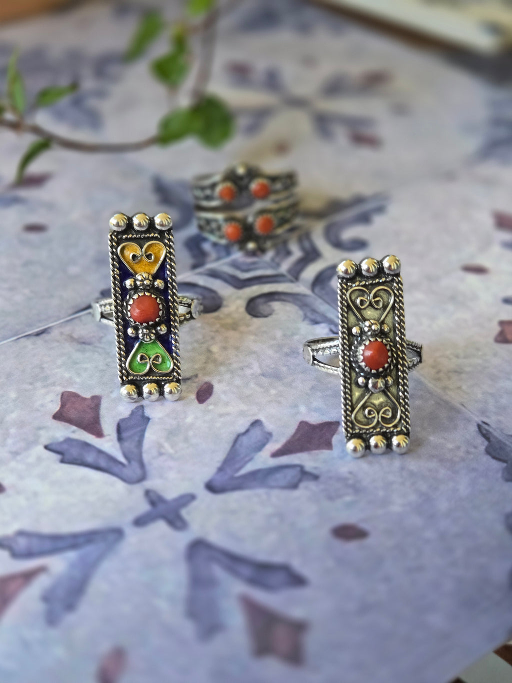 ANELLI Kabyle in Argento fatti a mano da un artigiano algerino