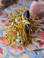 BRACCIALE - con frange in perline