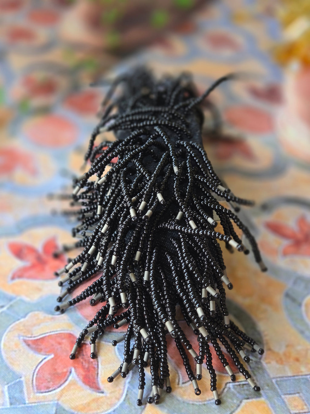 BRACELET - with beaded fringes