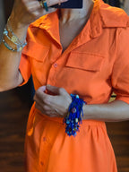 BRACCIALE - con frange in perline