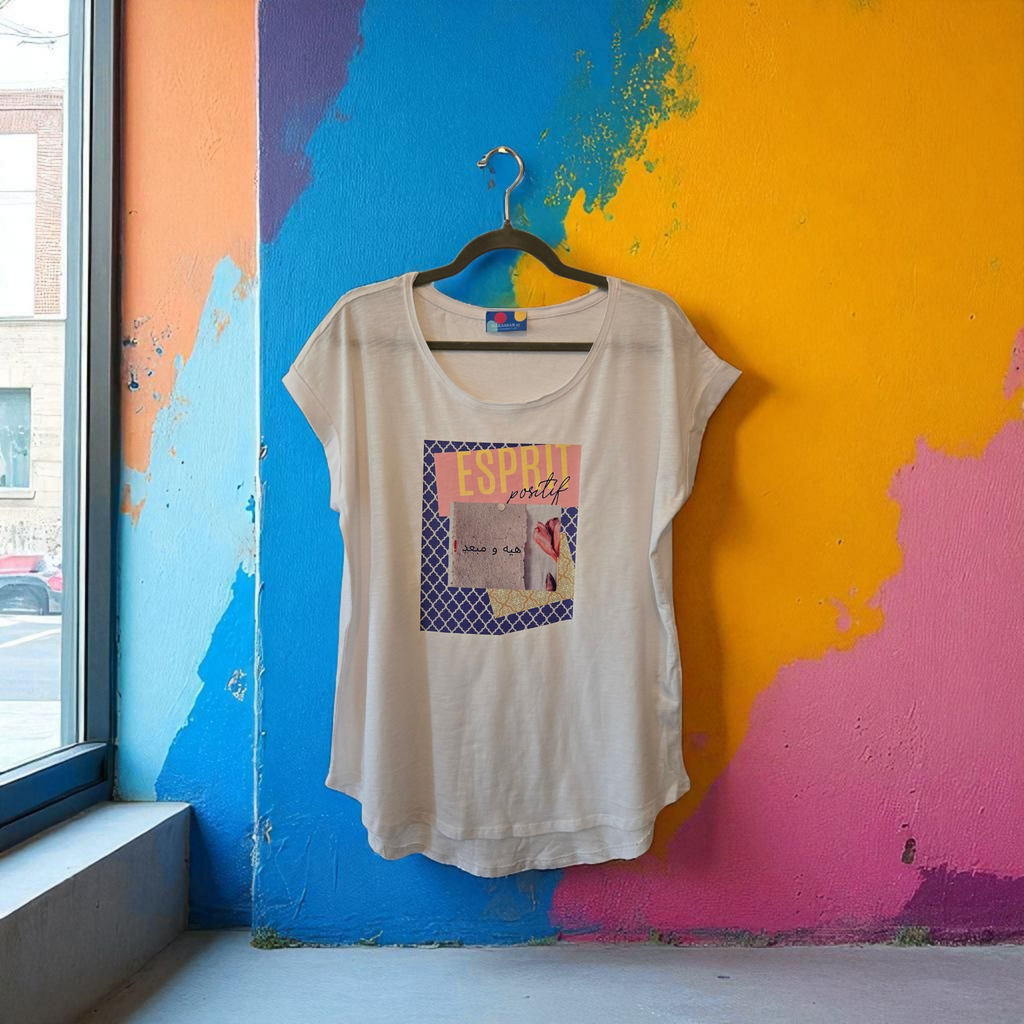 T-shirt che parla per te "Orgoglio e Spirito Algerino"