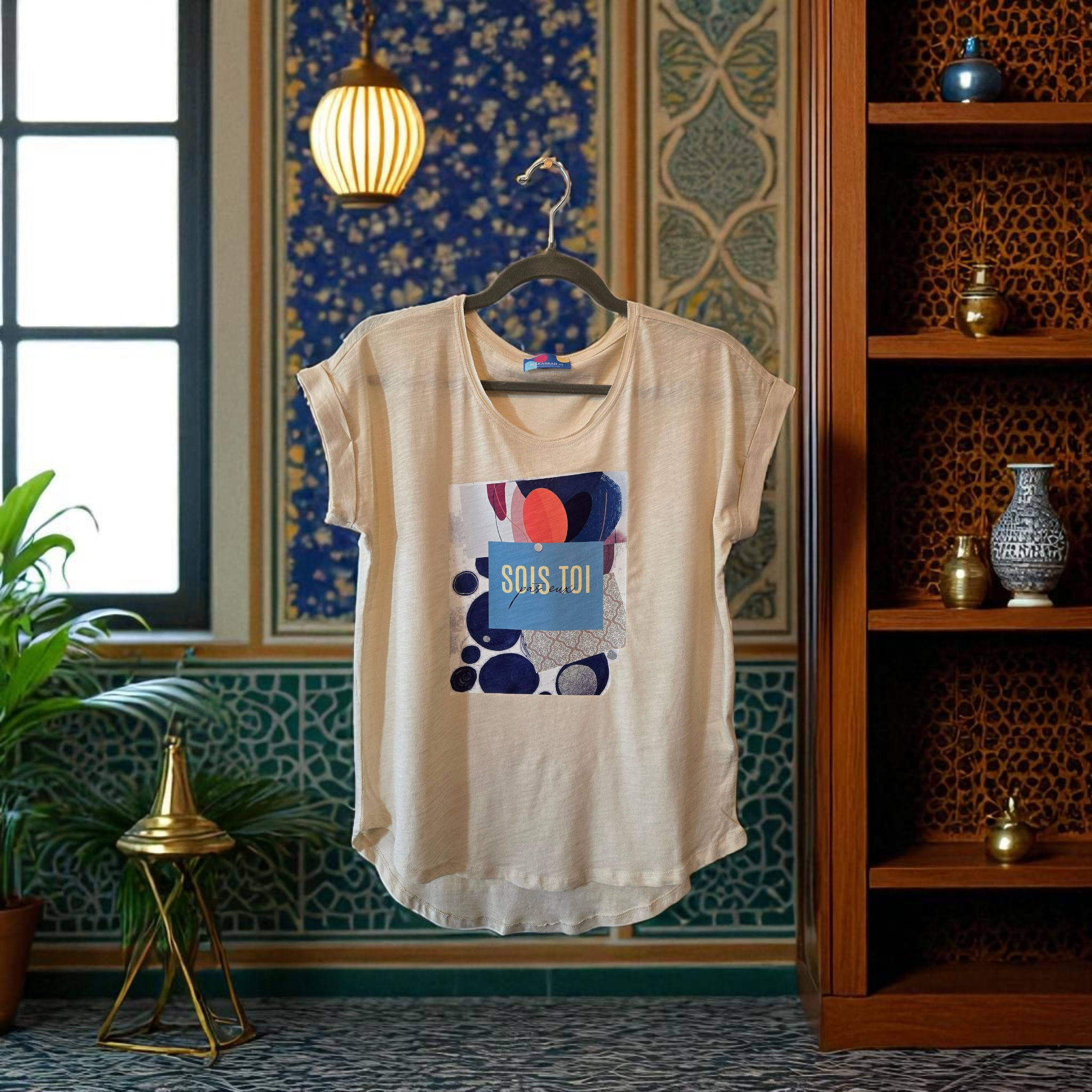 T-shirt che parla per te "Orgoglio e Spirito Algerino"