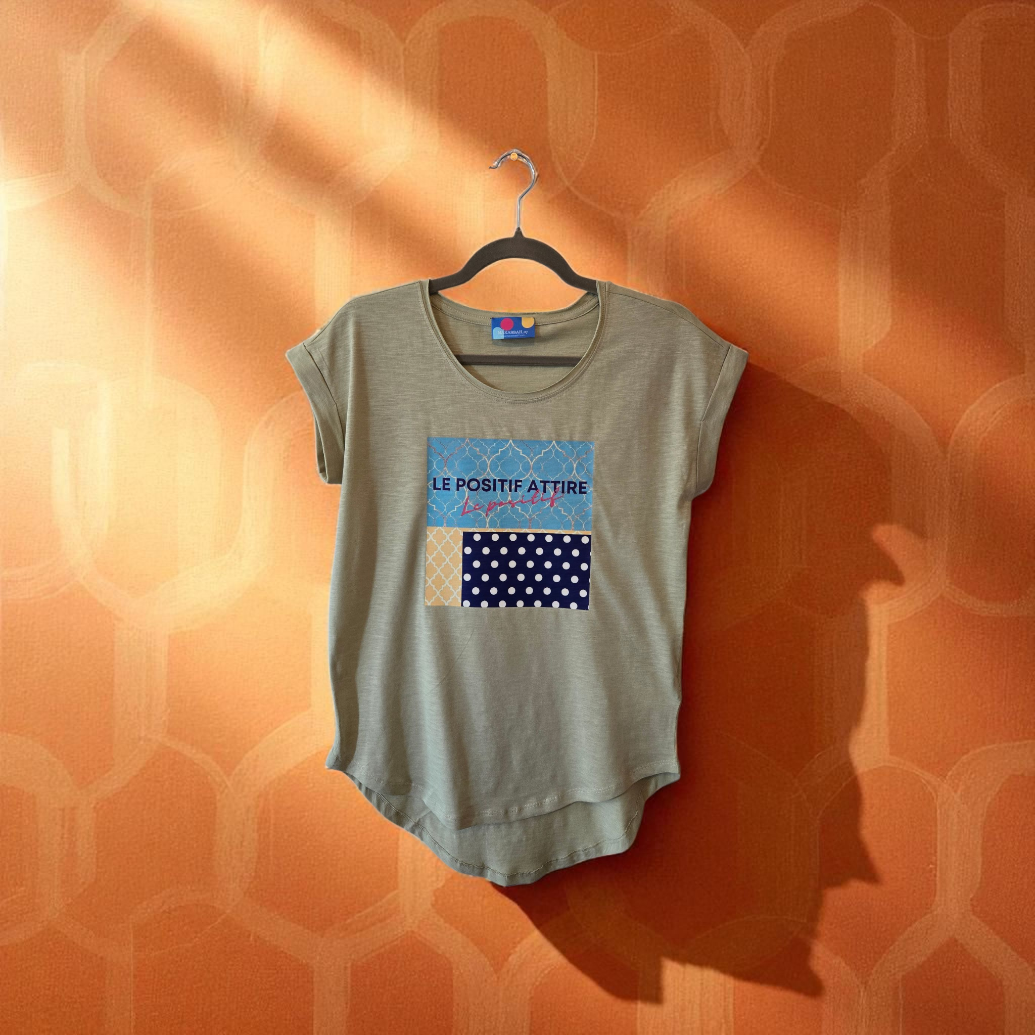 T-shirt che parla per te "Orgoglio e Spirito Algerino"