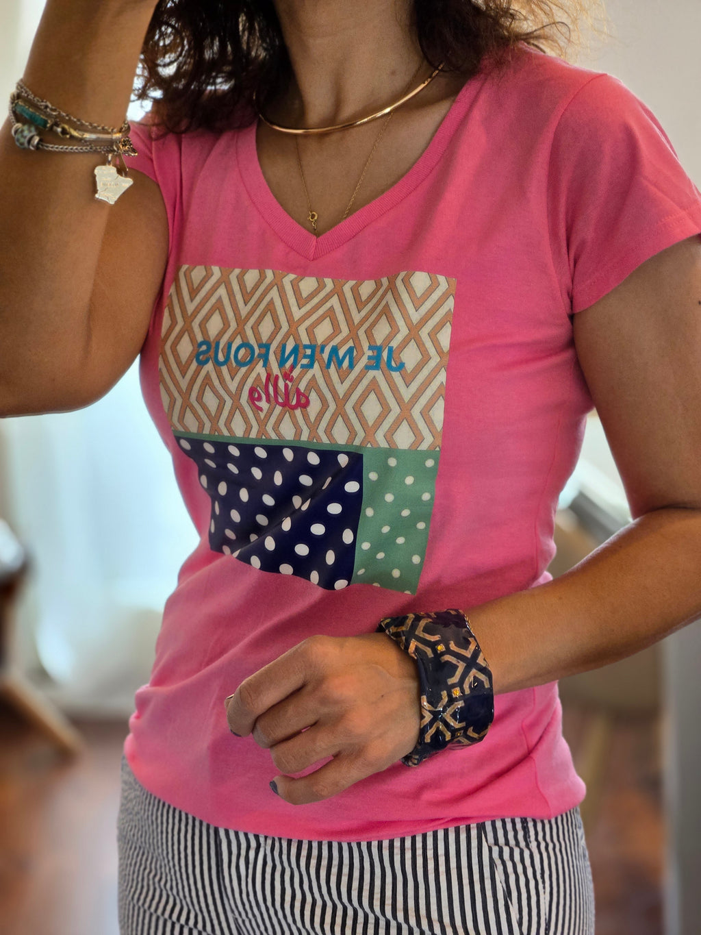 T-shirt che parla per te "Orgoglio e Spirito Algerino"