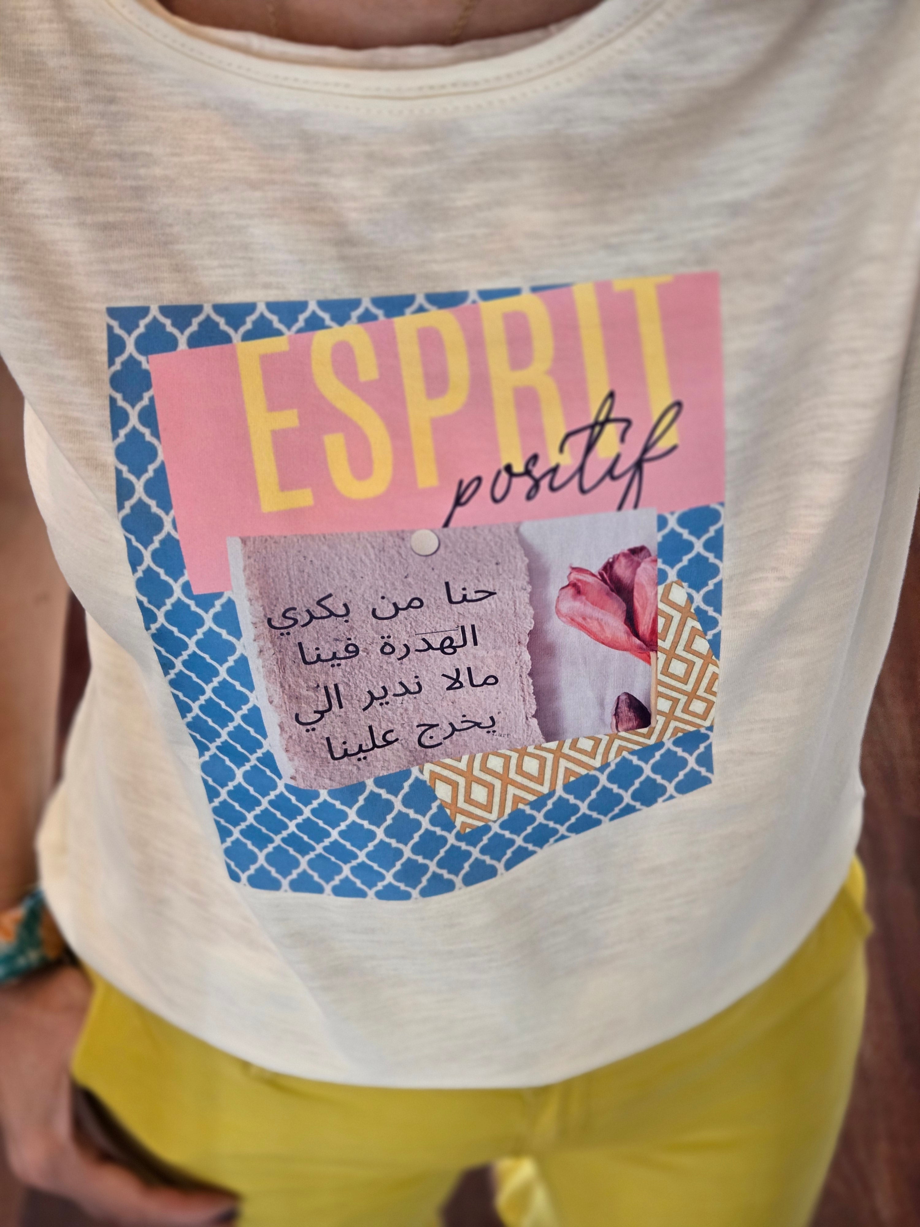 T-shirt che parla per te "Orgoglio e Spirito Algerino"