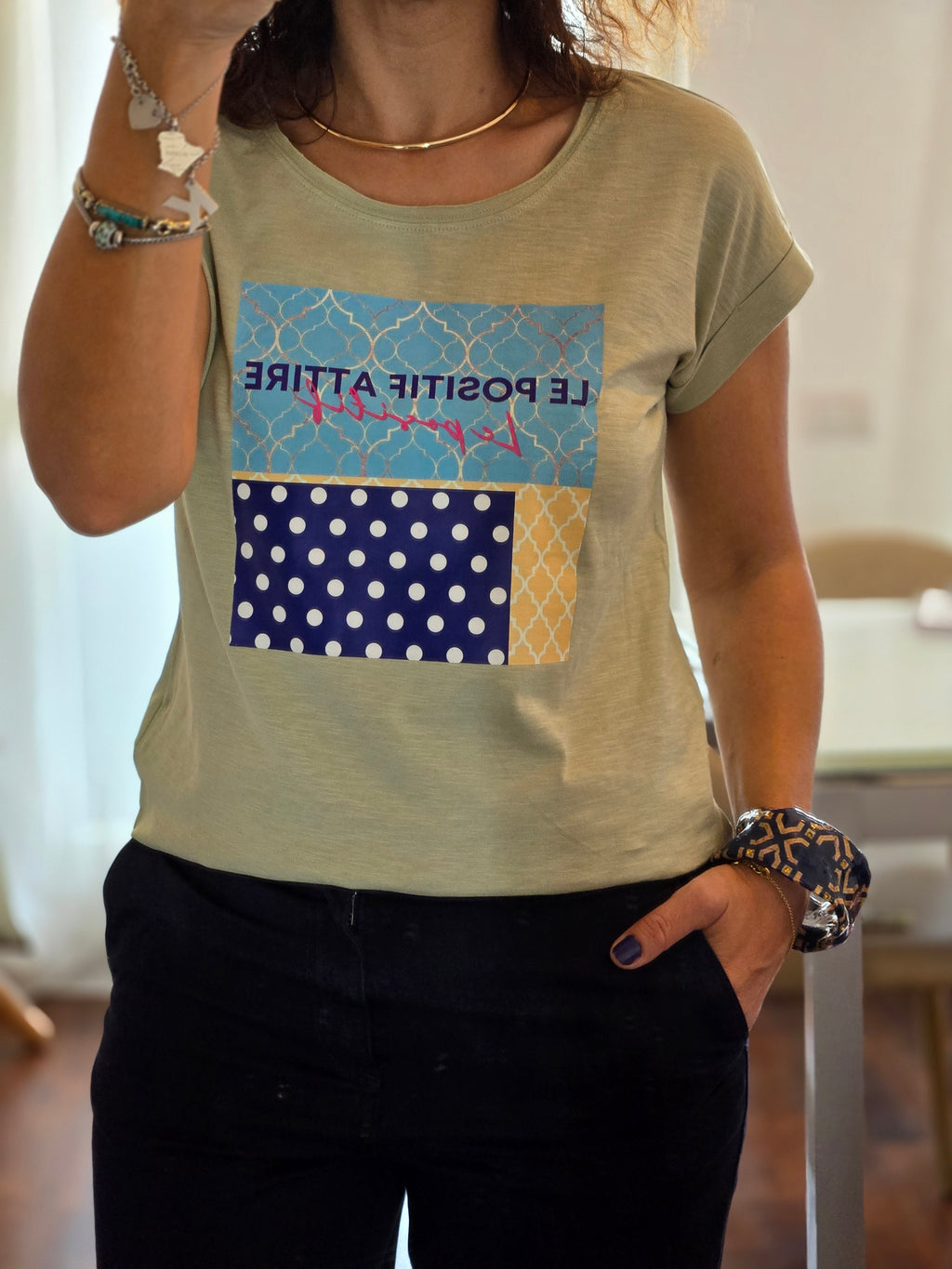 T-shirt che parla per te "Orgoglio e Spirito Algerino"