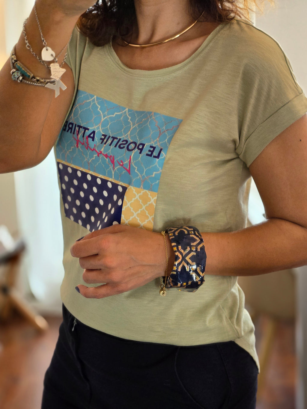 T-shirt che parla per te "Orgoglio e Spirito Algerino"