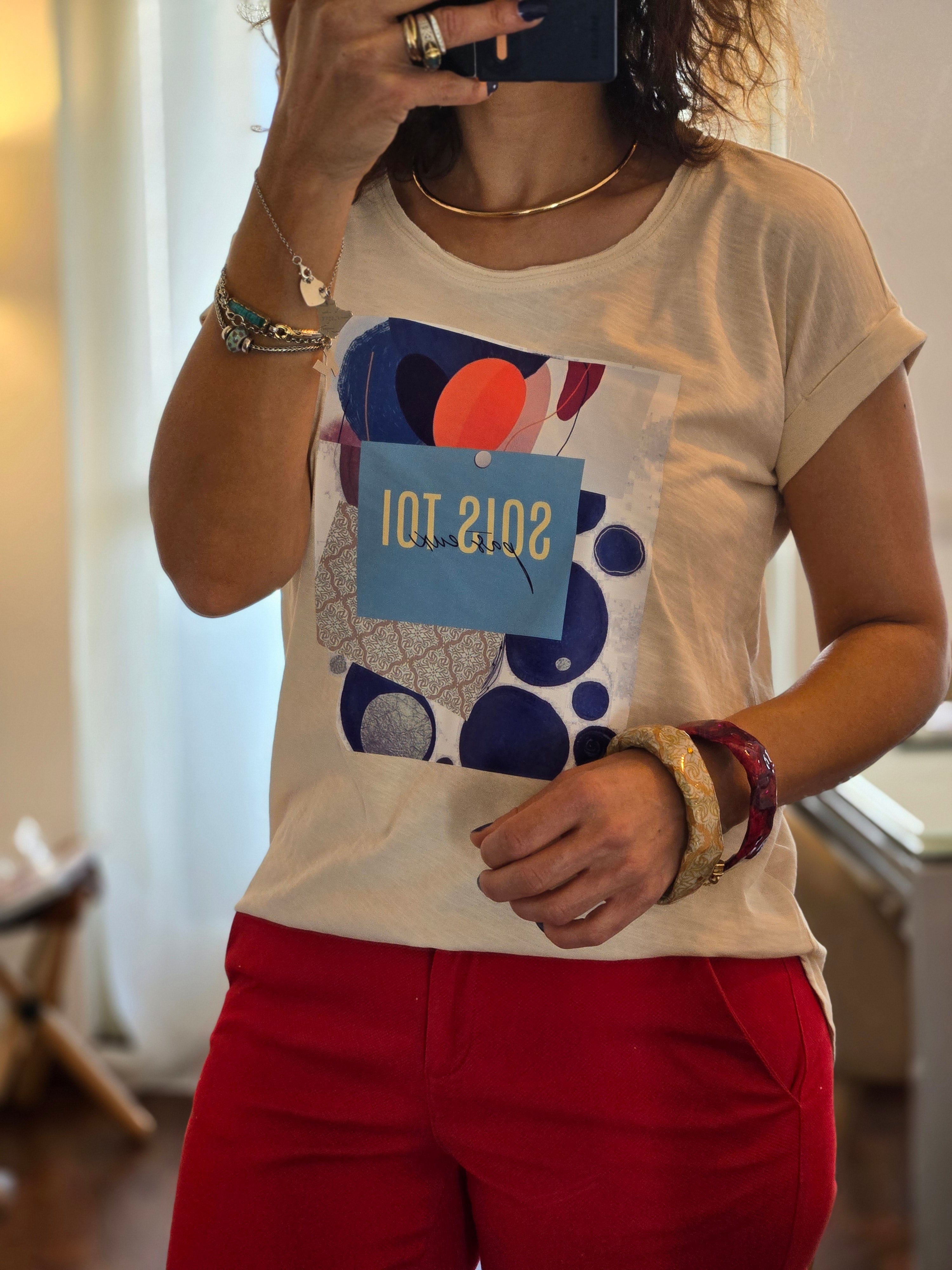 T-shirt che parla per te "Orgoglio e Spirito Algerino"