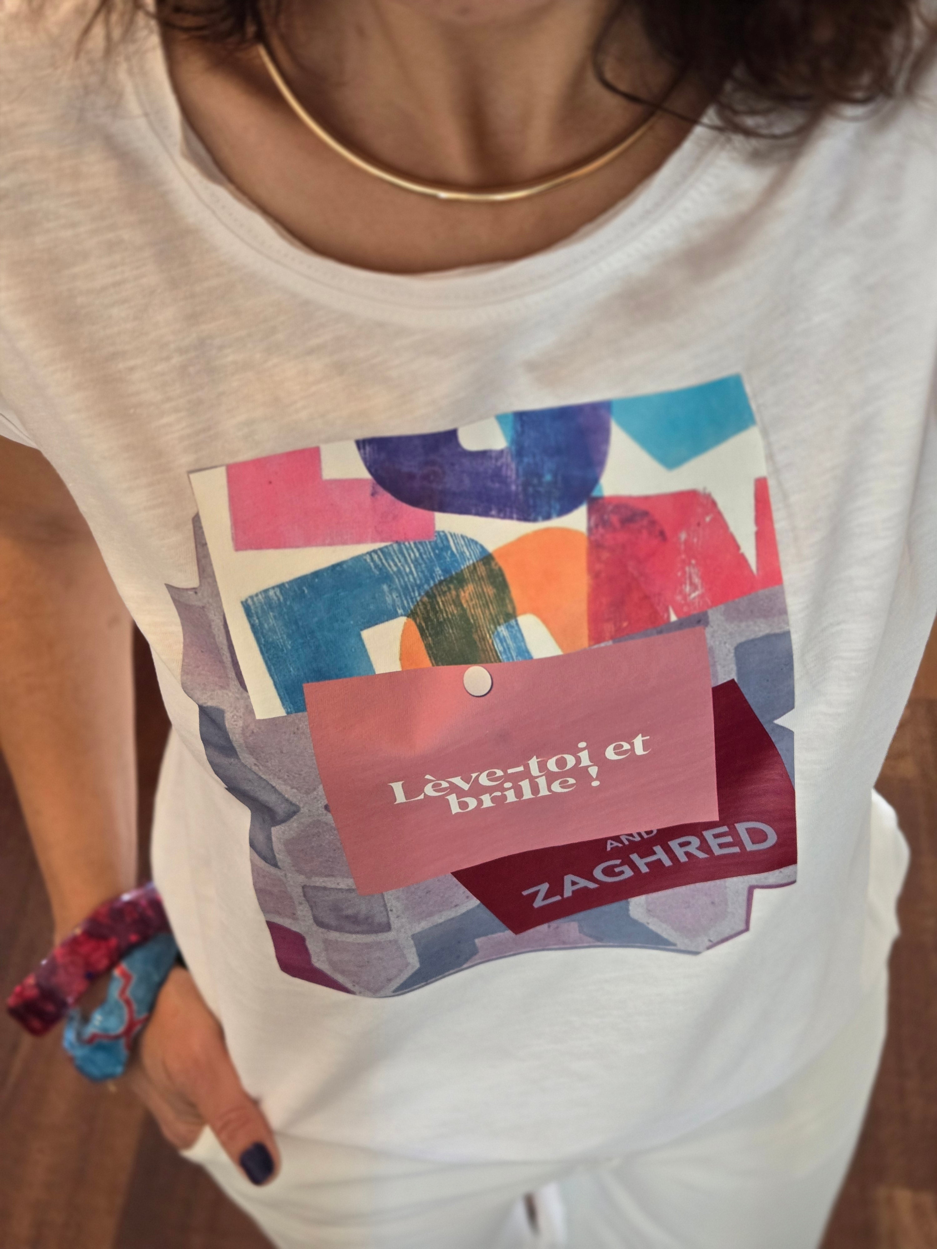 T-shirt che parla per te "Orgoglio e Spirito Algerino"