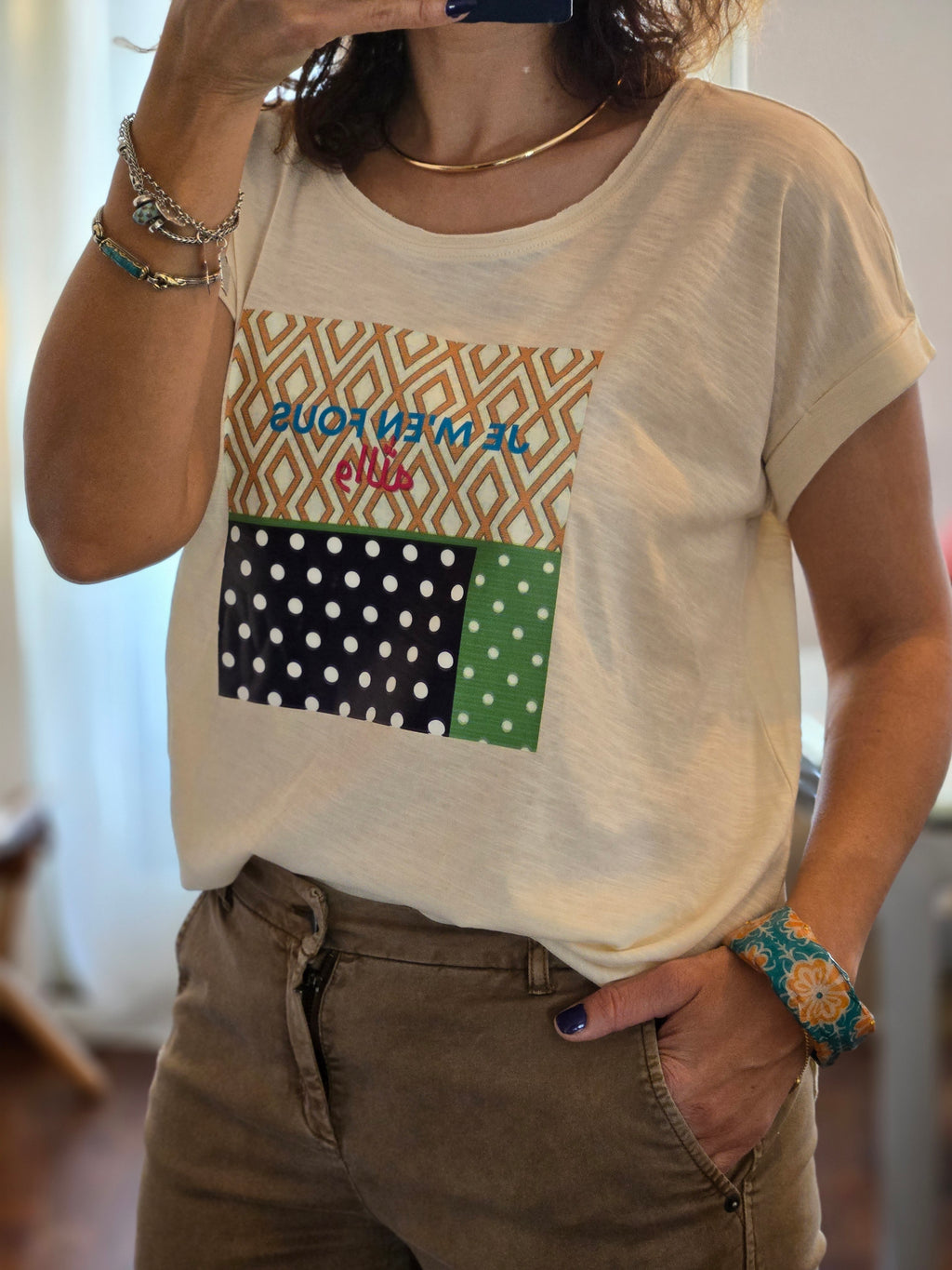 T-shirt che parla per te "Orgoglio e Spirito Algerino"