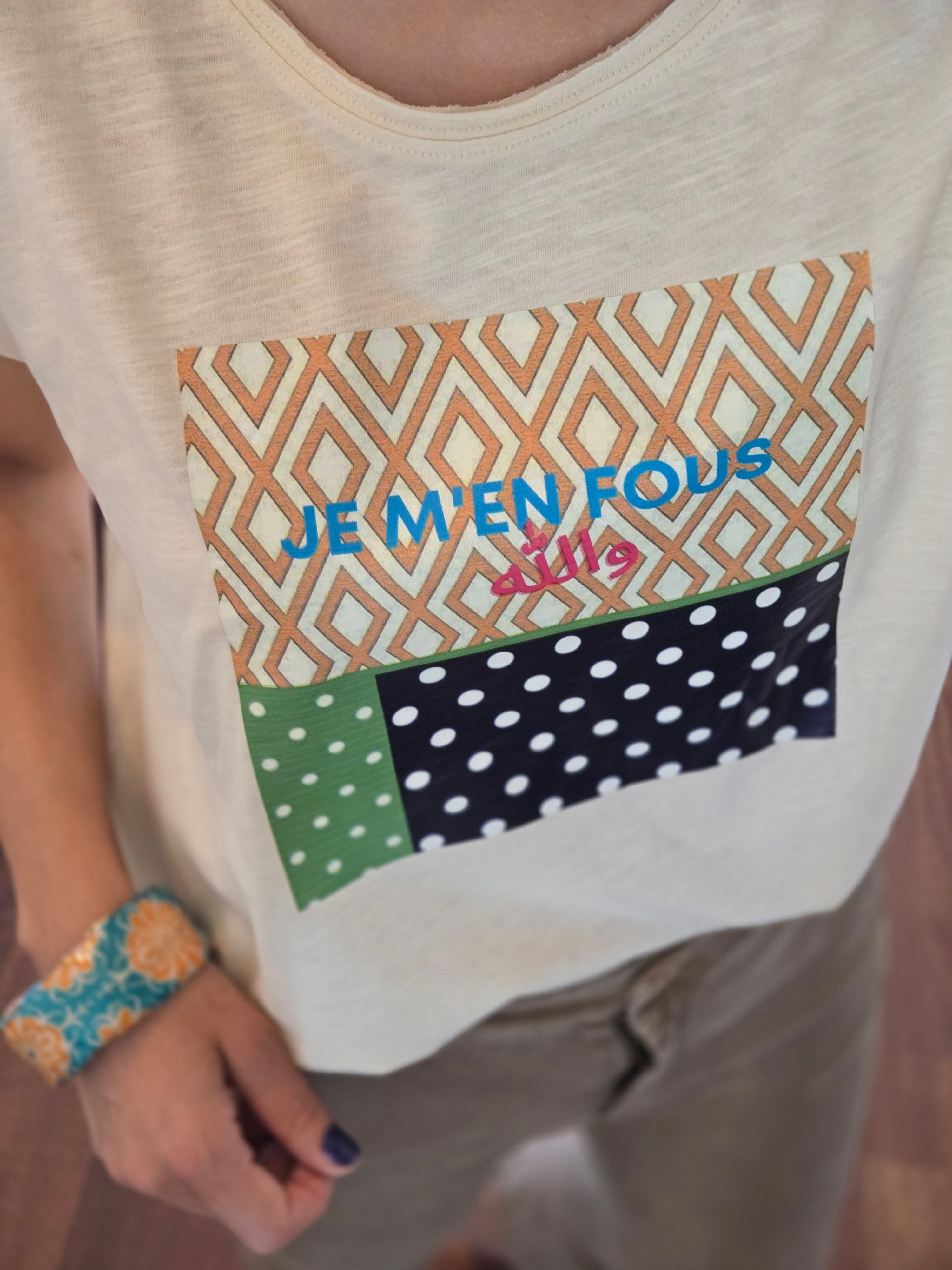 T-shirt che parla per te "Orgoglio e Spirito Algerino"