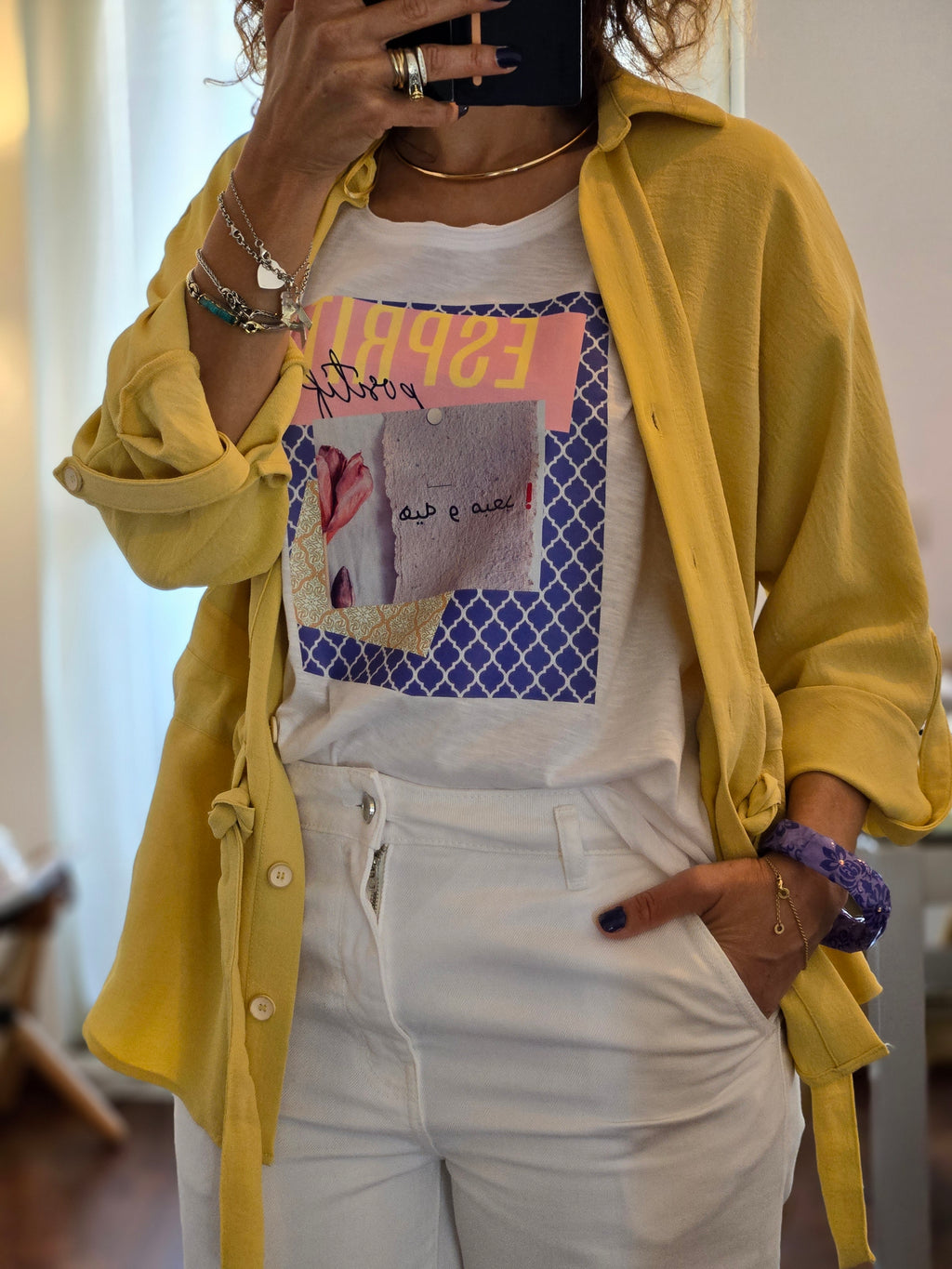 T-shirt che parla per te "Orgoglio e Spirito Algerino"