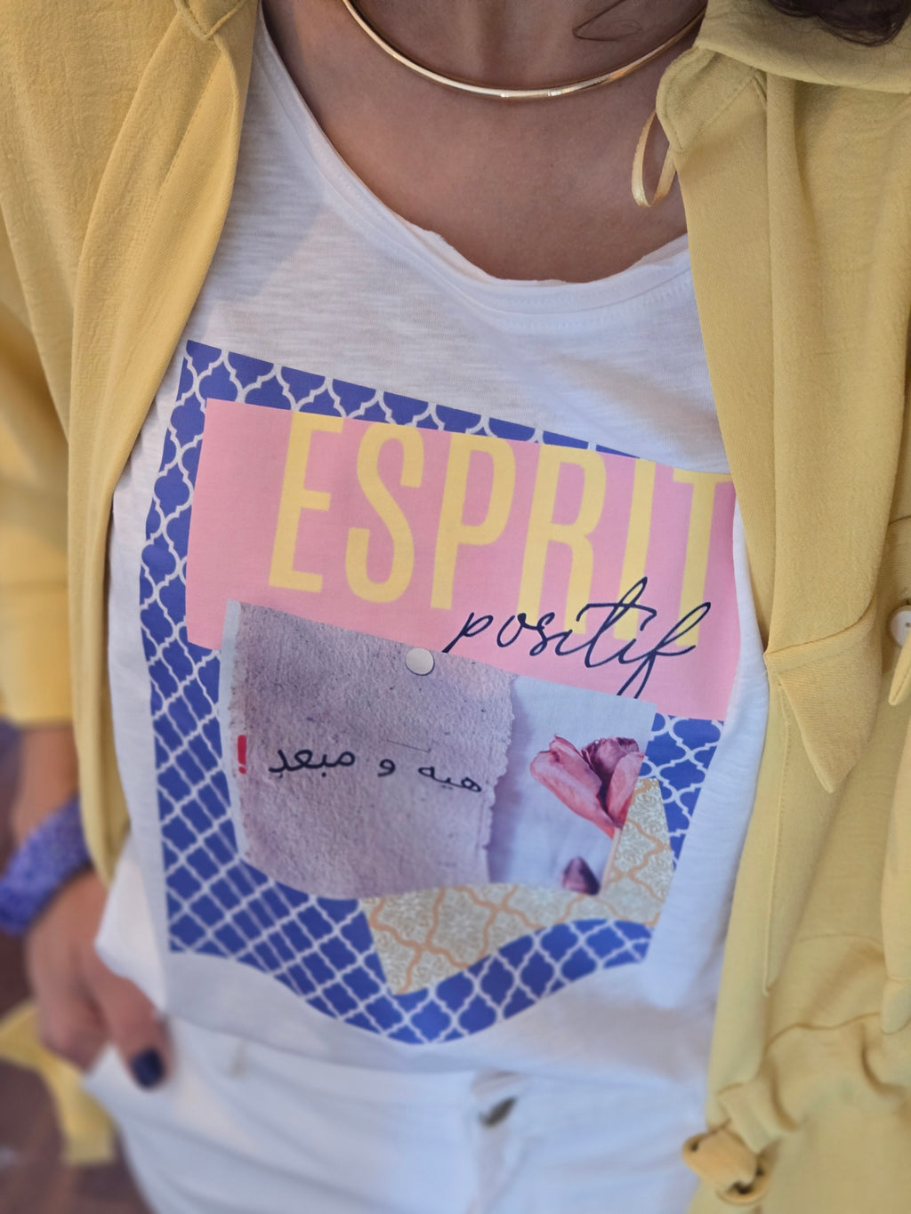 T-shirt che parla per te "Orgoglio e Spirito Algerino"