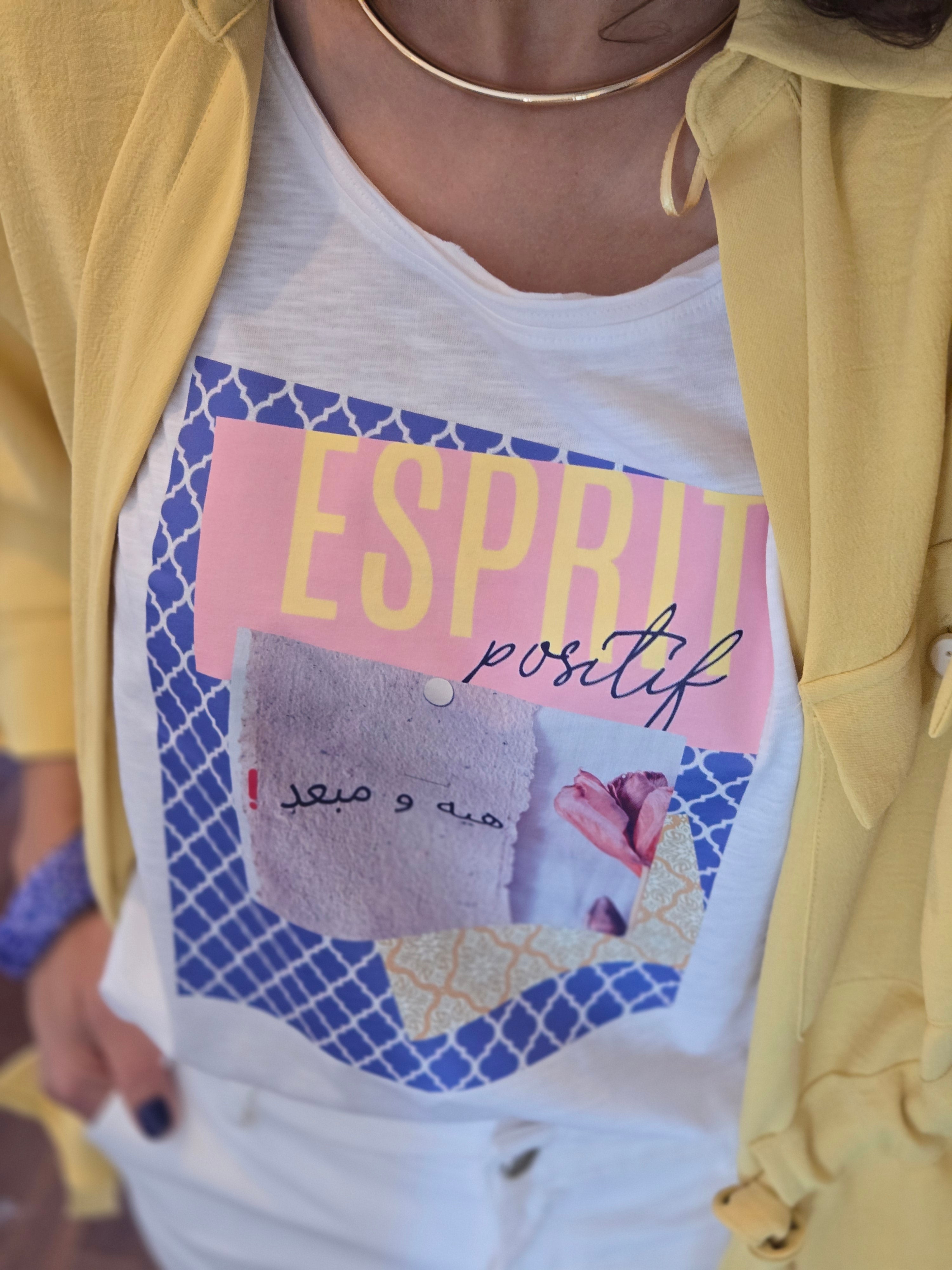 T-shirt che parla per te "Orgoglio e Spirito Algerino"