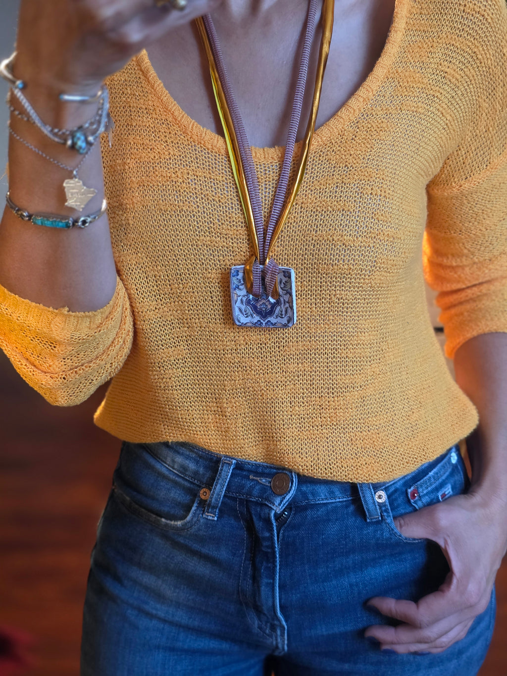 Bracciale Algerino Artigianale 3 in 1 " bracciale, collana & cintura