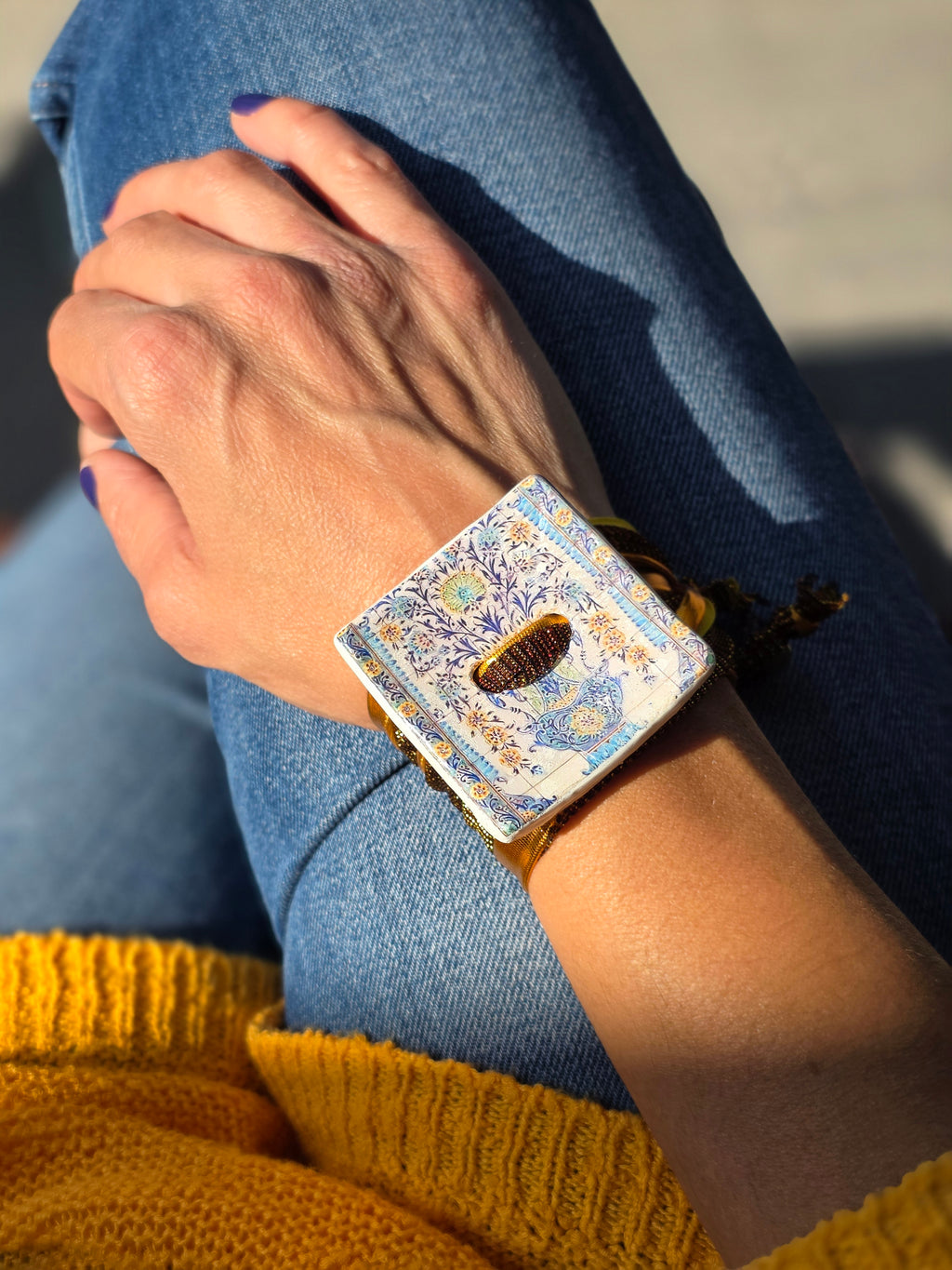 Bracciale Algerino Artigianale 3 in 1 " bracciale, collana & cintura